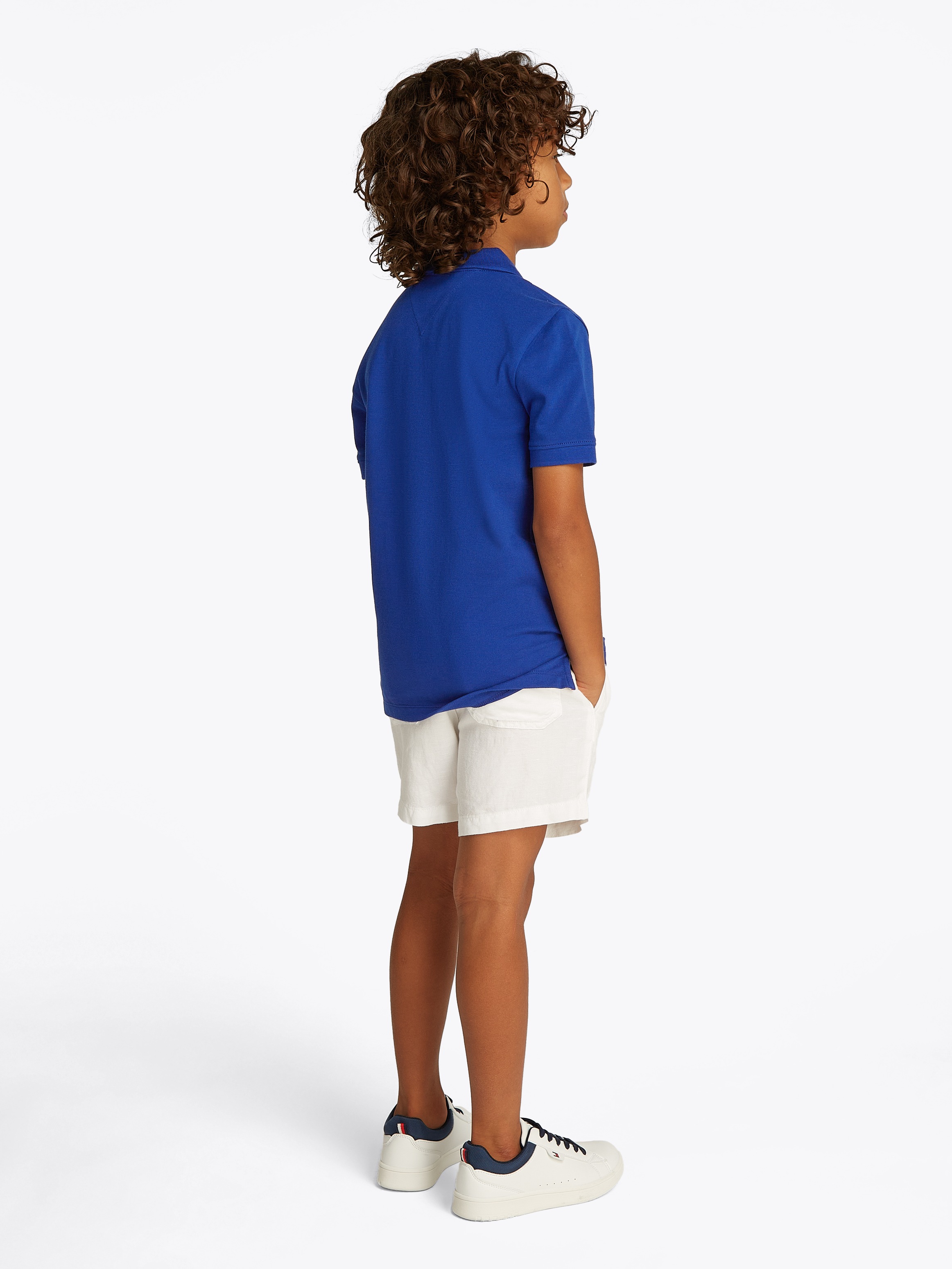 Tommy Hilfiger Poloshirt »FLAG POLO SS«, mit Logostickerei