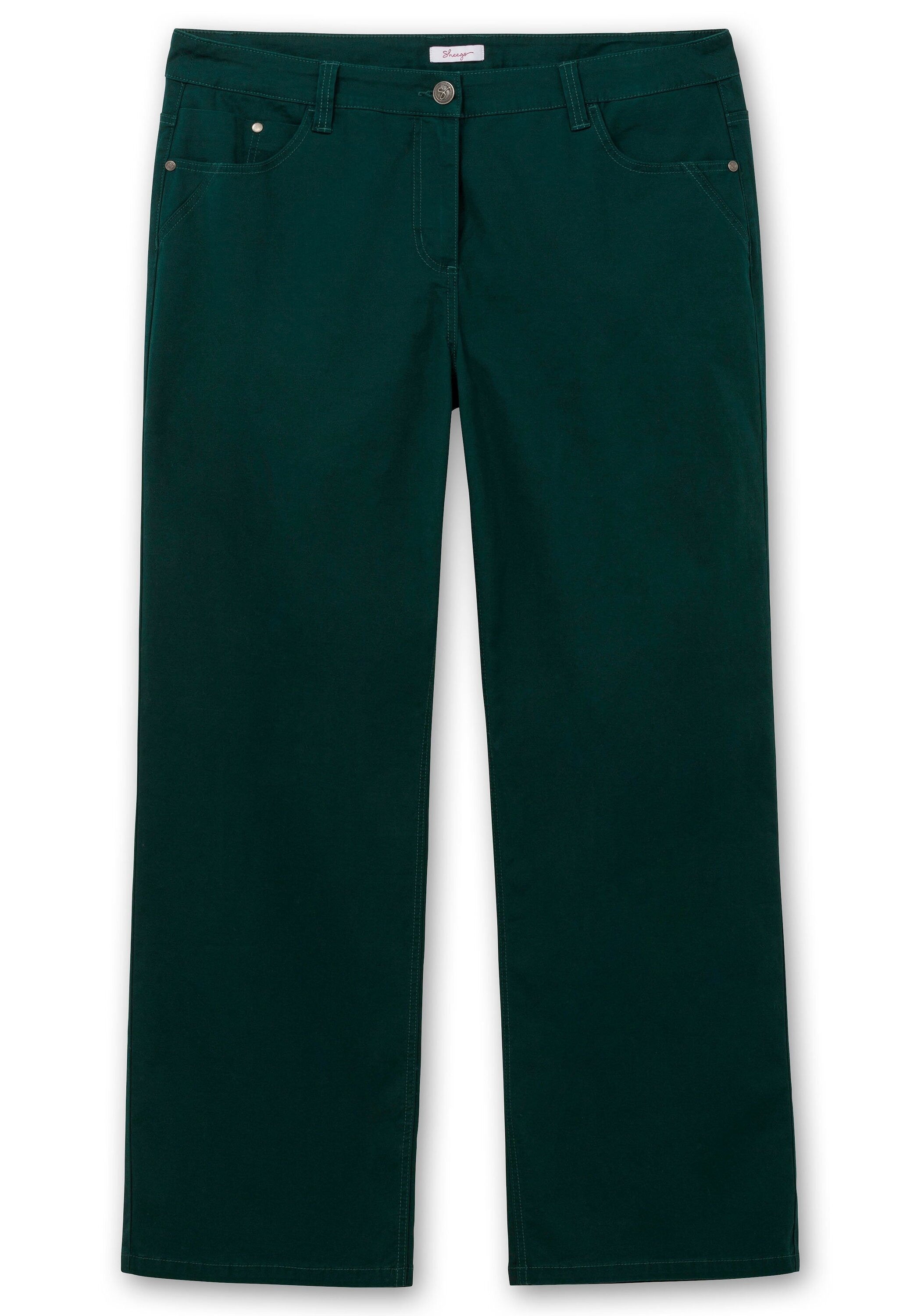 Sheego Stretch-Hose »Weite Hose im Curvy-Schnitt ELLA«