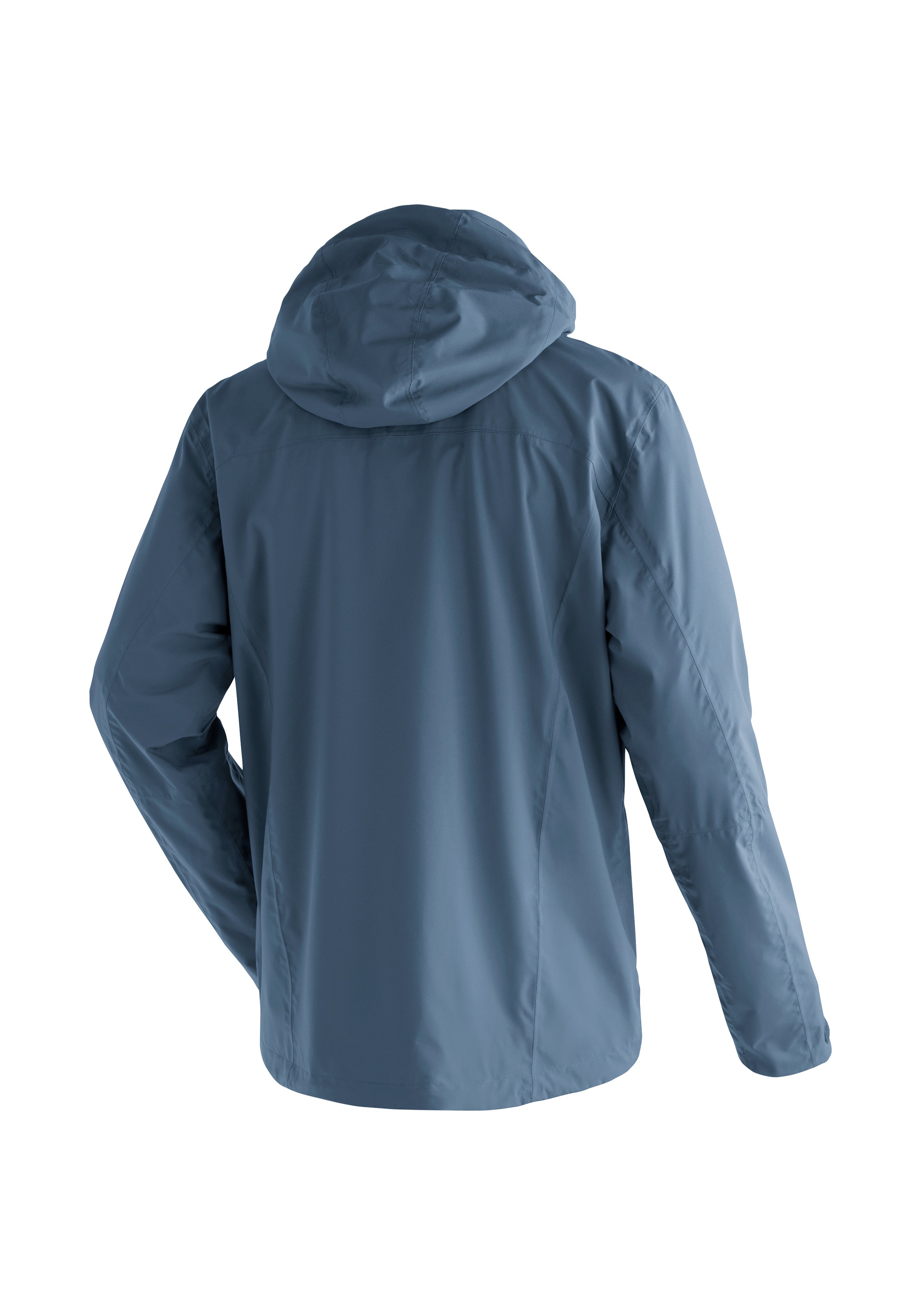 Maier Sports Outdoorjacke »Metor rec M«, Herren Regenjacke wasserdicht mit Kapuze, 2 Taschen außen, Innentasche