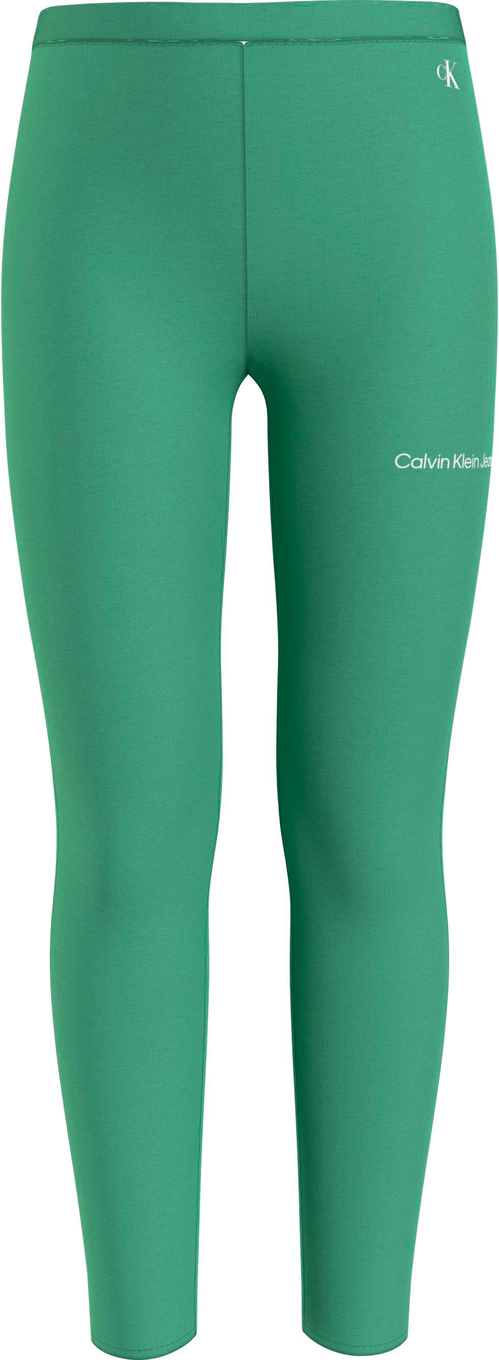 Calvin Klein dem MiniMe,mit Klein Bein Calvin OTTO auf bei Kids Junior Jeans Kinder Logoschriftzug bestellen Leggings,