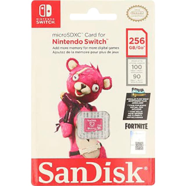 Sandisk Speicherkarte »microSDXC™-Karte für Nintendo Switch™ Fortnite  Edition«, (100 MB/s Lesegeschwindigkeit) jetzt online bei OTTO