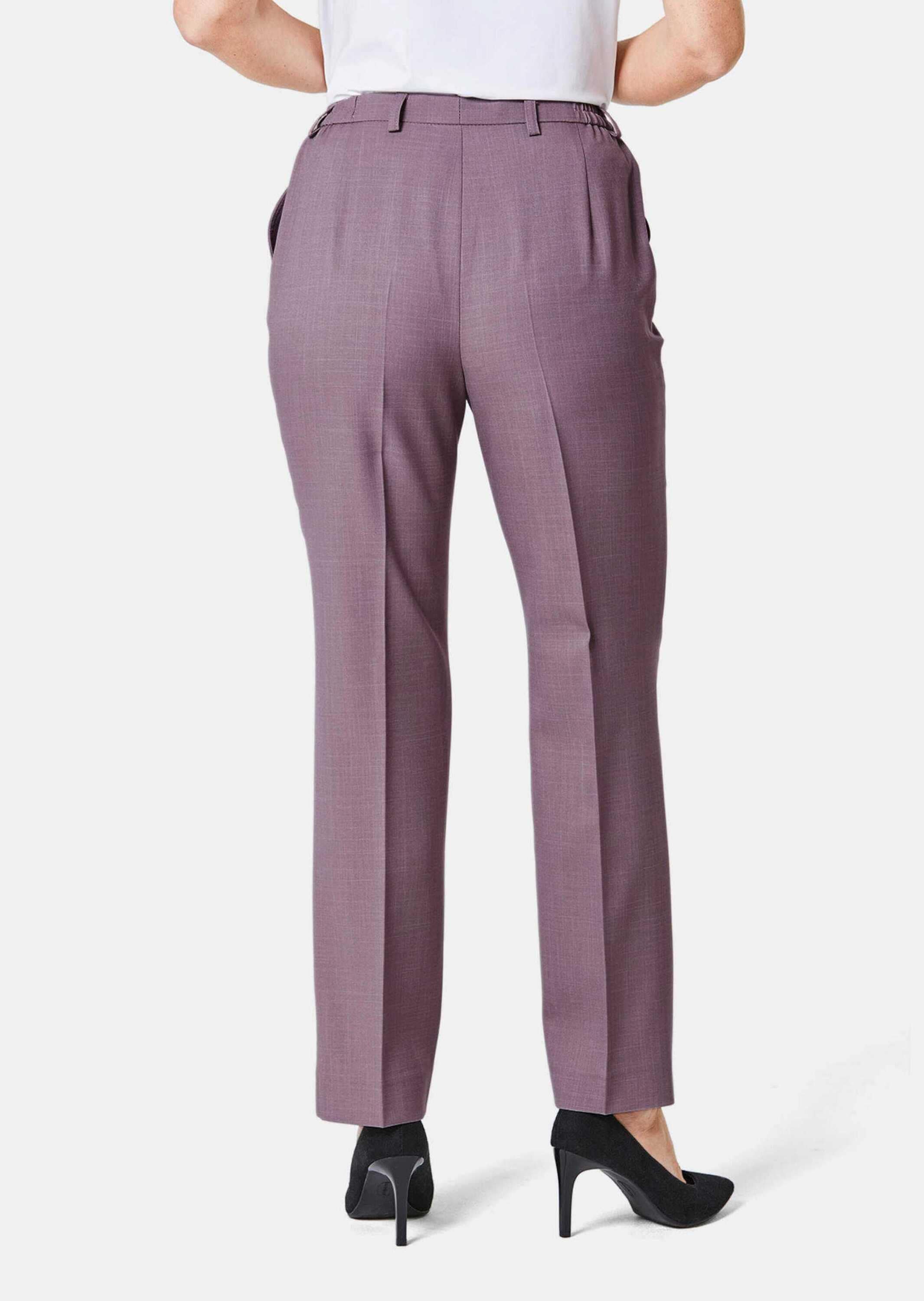 GOLDNER 2-in-1-Hose »Kurzgröße Knitterarme Hose Anna mit SilverFresh-Ausrüstung«
