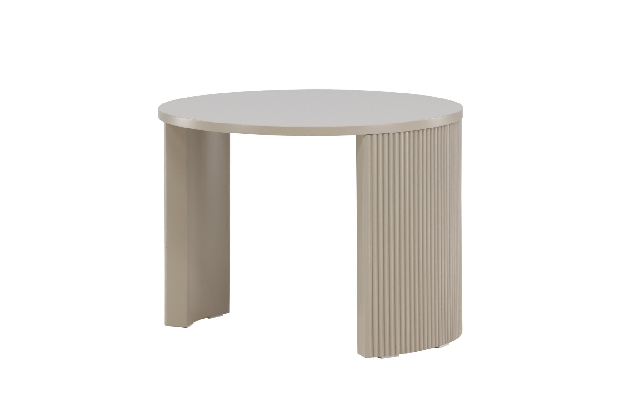 Venture Home Couchtisch Sofatisch, MDF, rund, abgerundet, kompakt, dezent, klassisch