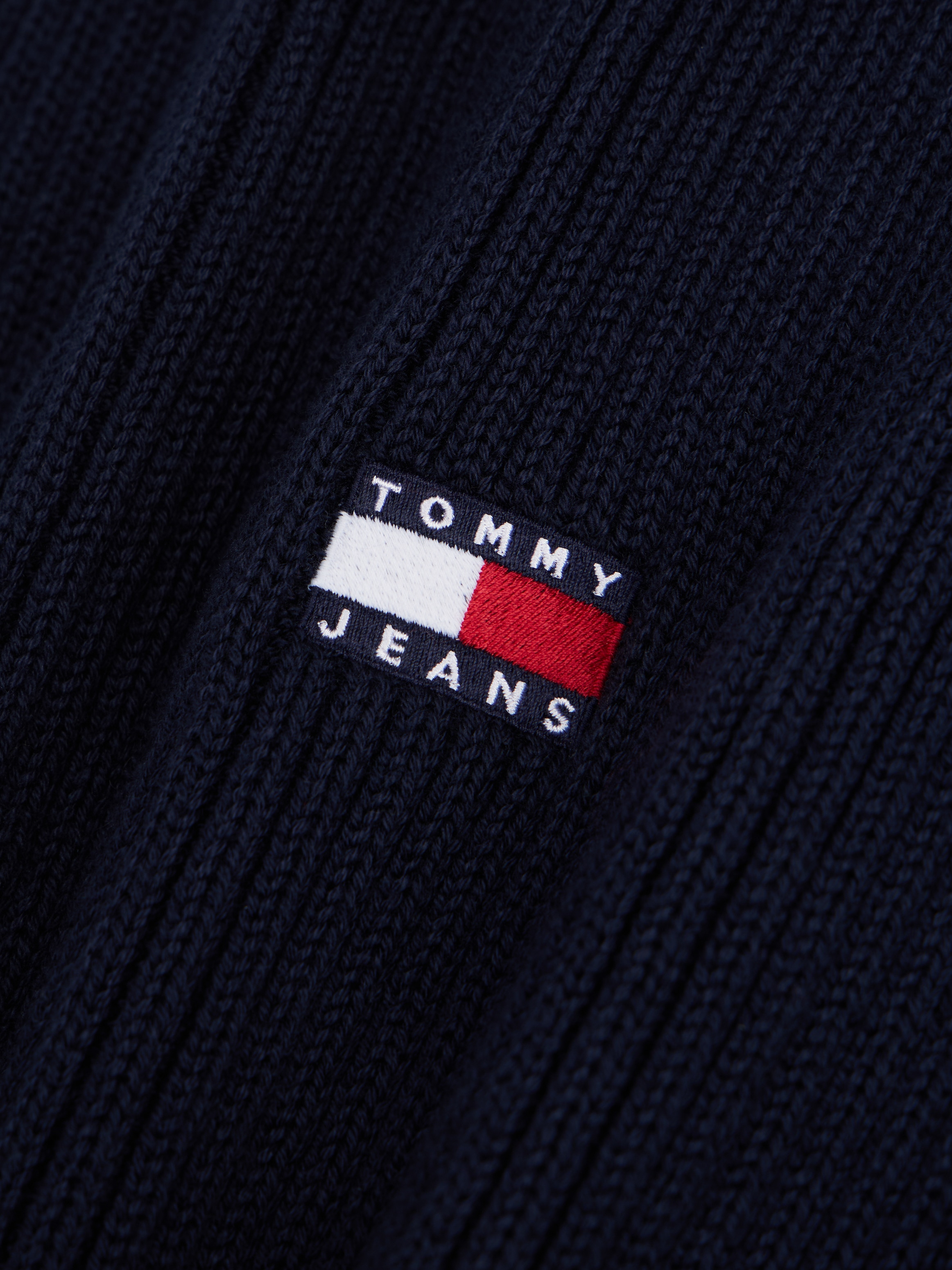 Tommy Jeans Schal »TJW HERITAGE CORE SCARF«, Rippstrick, 190 x 28 cm
