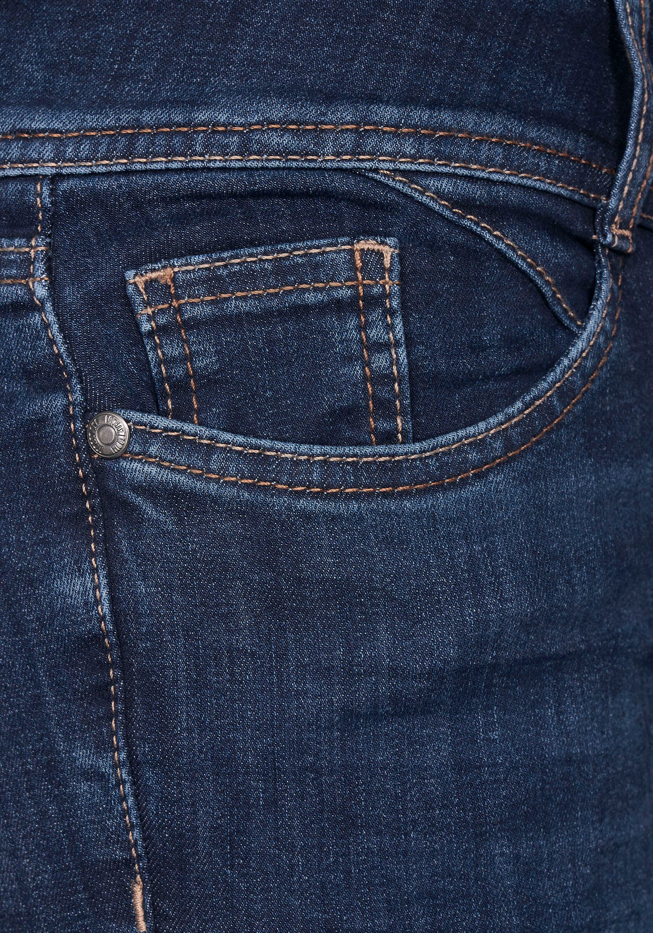 STREET Markenlabel mit Slim-fit-Jeans, ONE hinten bei online OTTO