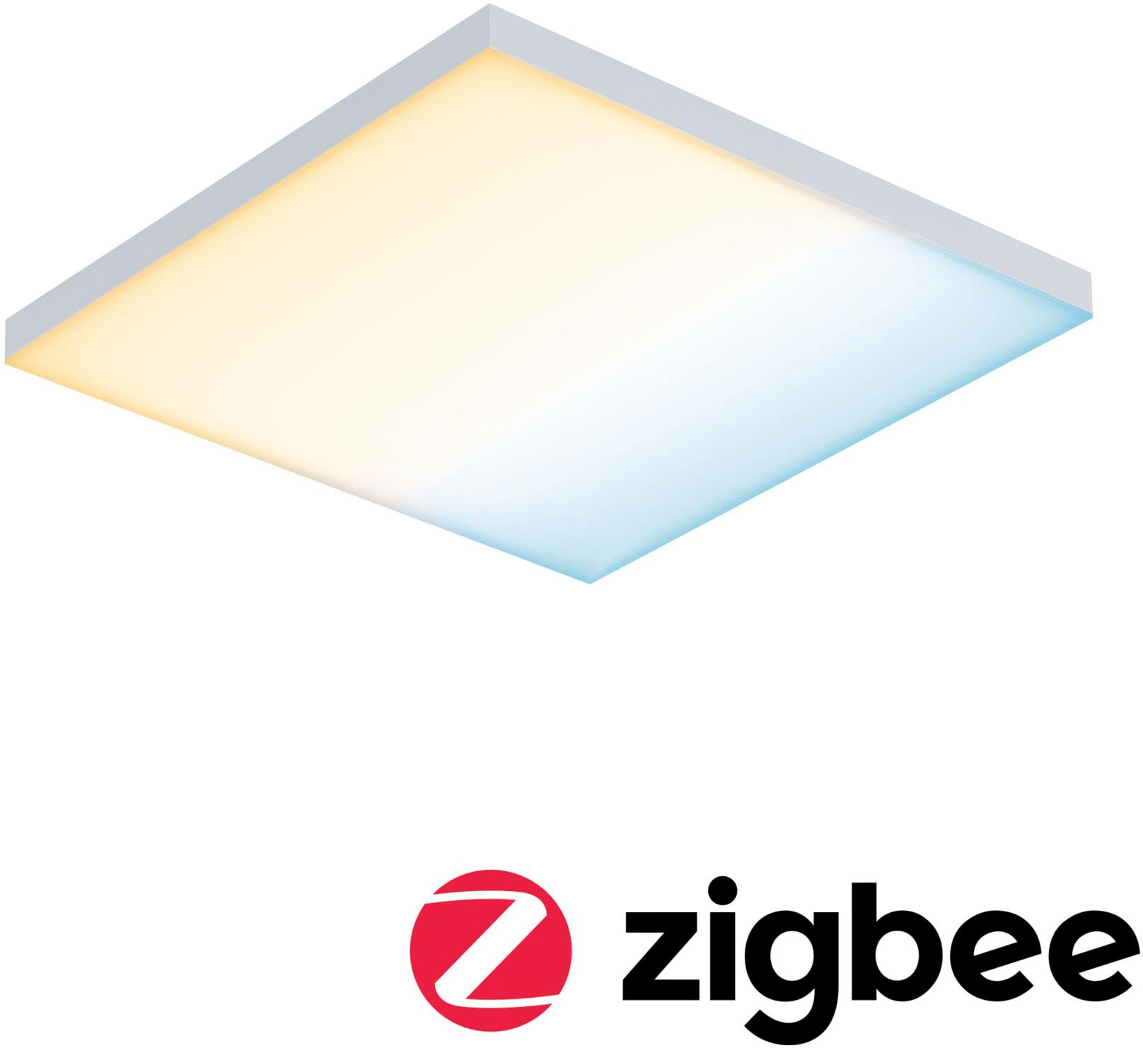 Paulmann LED Panel »Smart Home Zigbee Velora Tunable White 295x295mm 10,5W 2.700K«, 1 flammig, ZigBee, App steuerbar