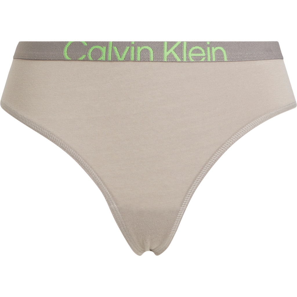 Calvin Klein String »MODERN THONG«, mit CK-Logo am Bund