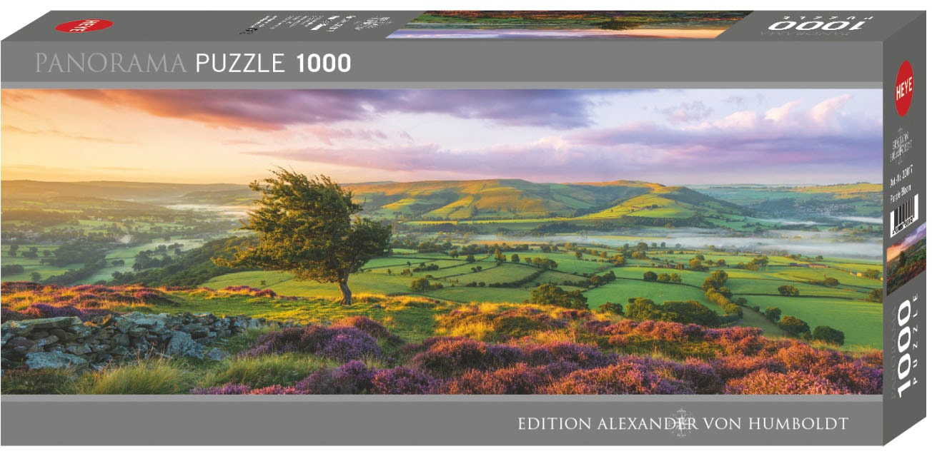 Puzzle »Purple Bloom«, Made in Germany