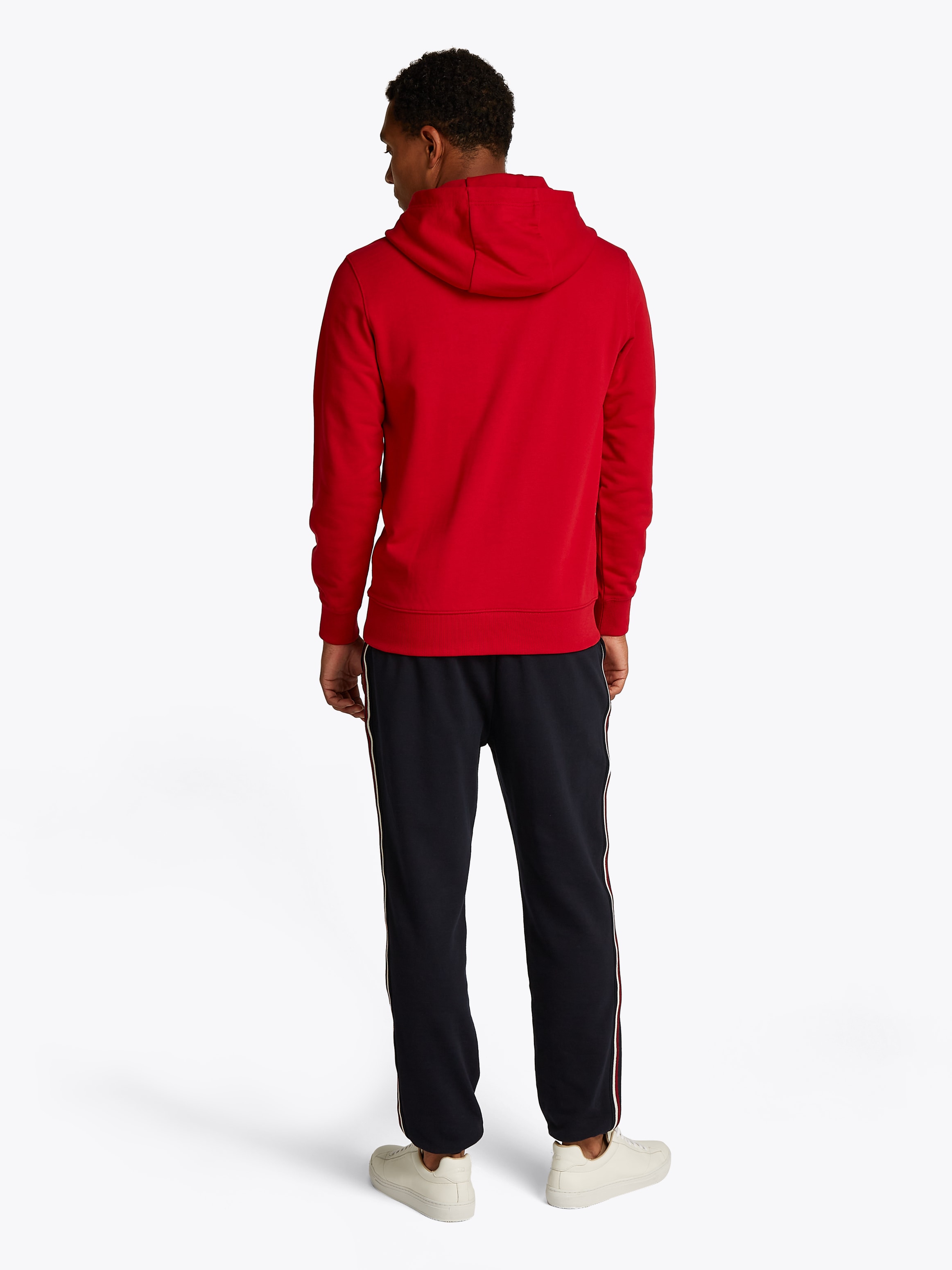 Tommy Hilfiger Hoodie »HILFIGER CENTER STACK HOODY«, mit großem mehrfarbigen Print