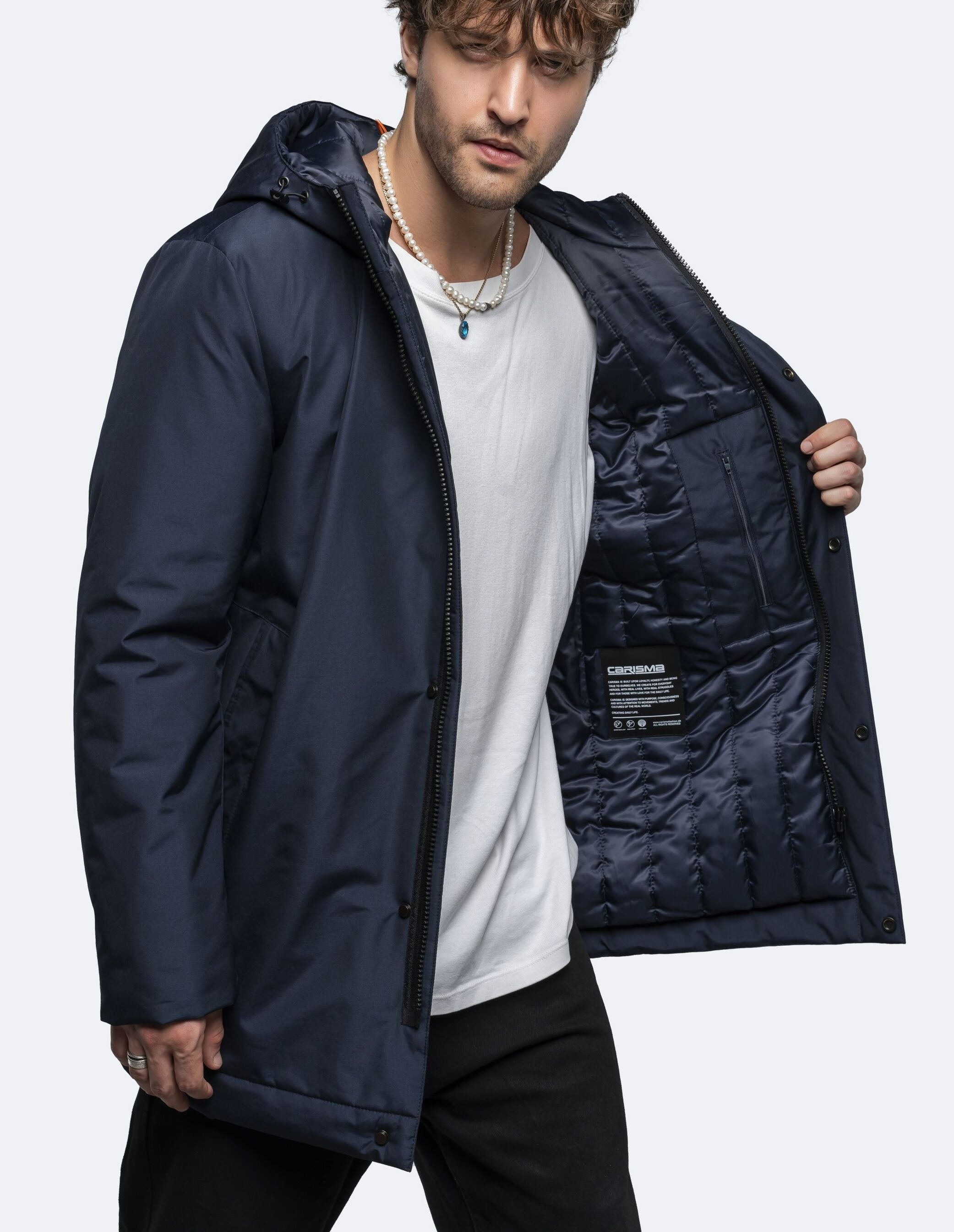 CARISMA Winterjacke »CARISMA Winterjacke« mit Kapuze mit Kapuze
