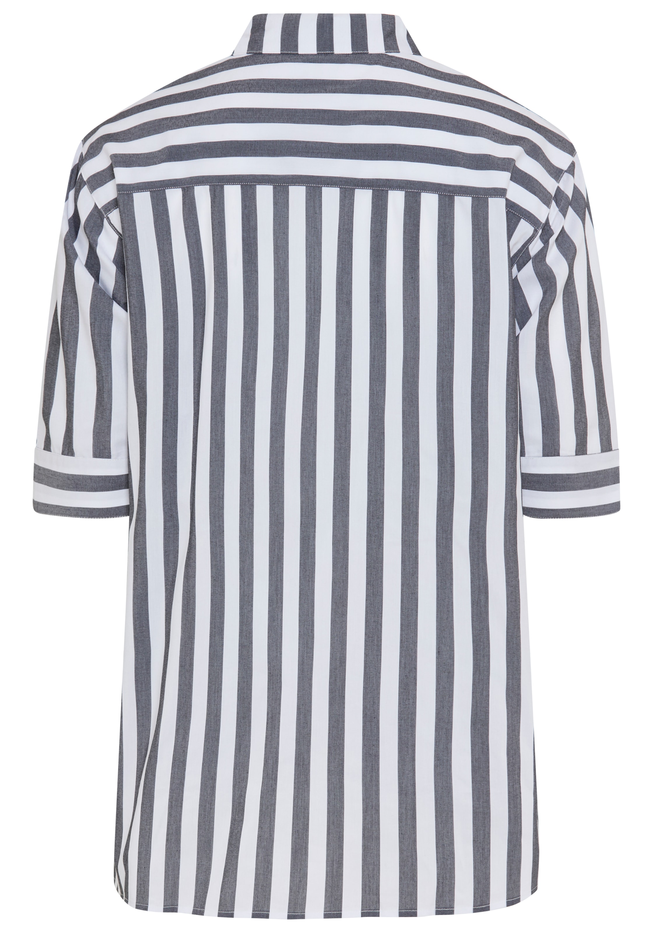 Laura Scott CURVE Klassische Bluse »Große Größen« femininer Stil, aus Baumwolle, Polyester und Elasthan