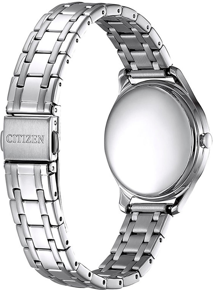 Citizen Solaruhr, Armbanduhr, Damenuhr, analog, Edelstahlarmband