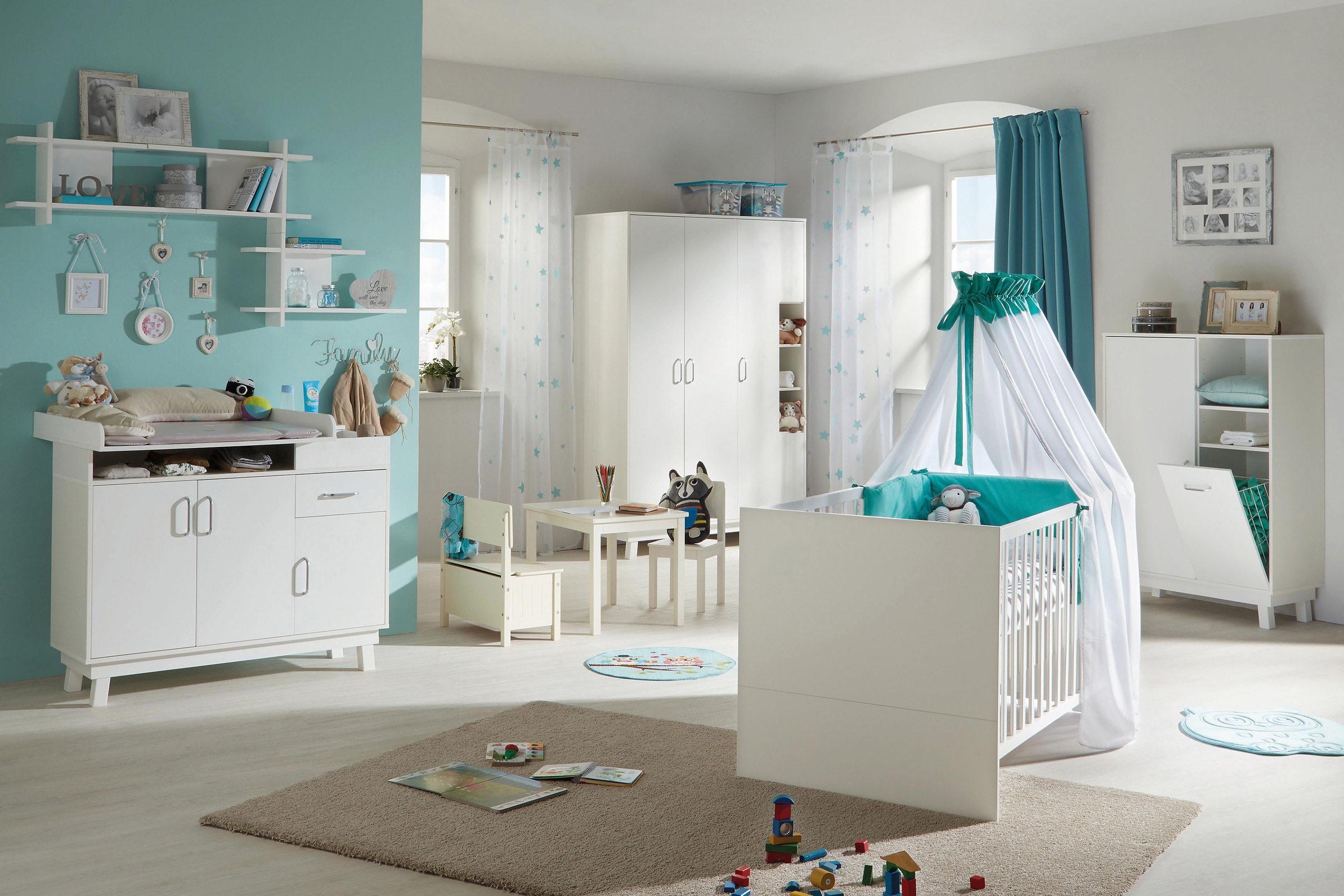 roba® Kinderkleiderschrank »Nordic, weiß«, online OTTO Europe 3-türig; in bei Made