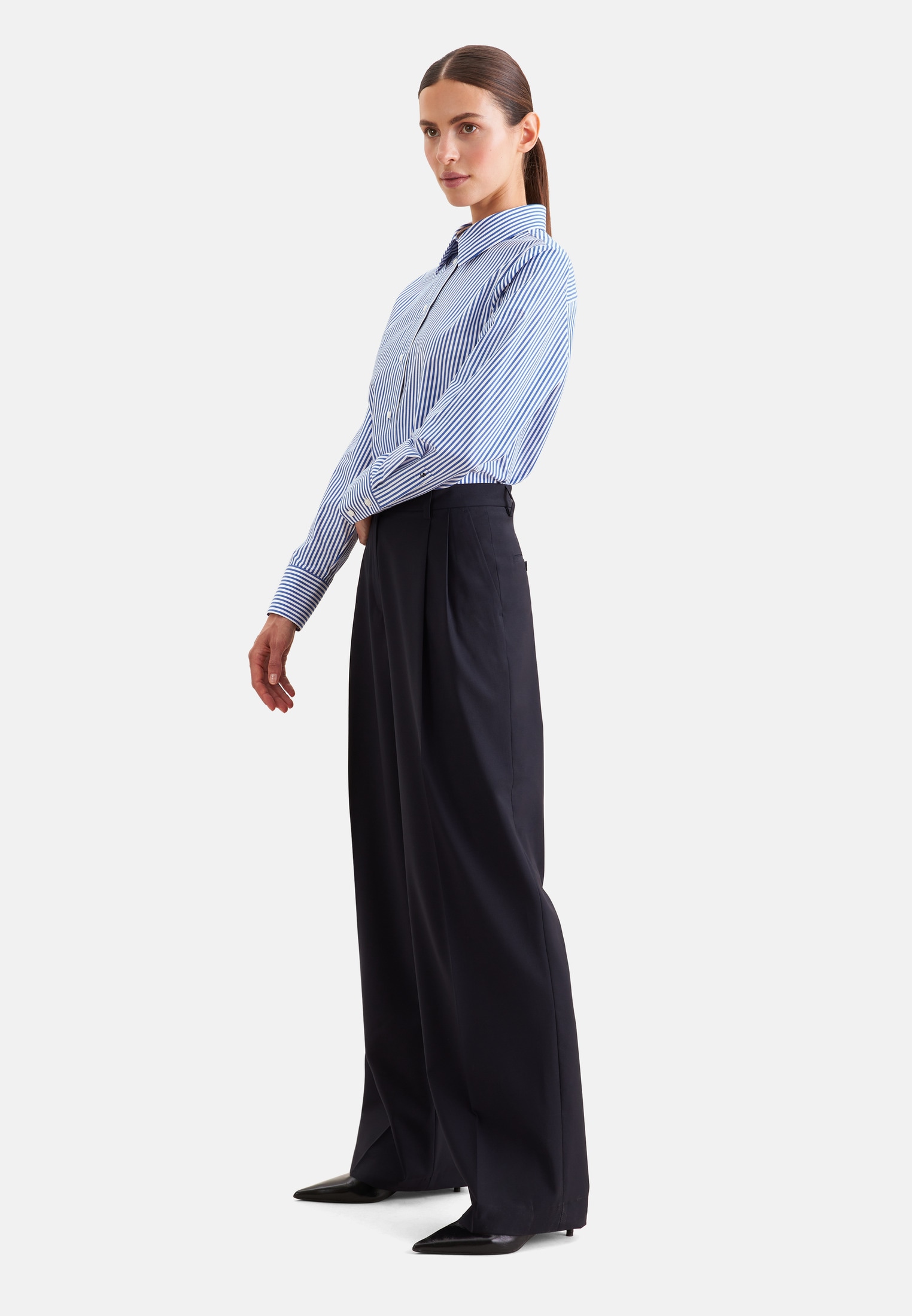 seidensticker Hemdbluse 1/1 Kragen Gestreift