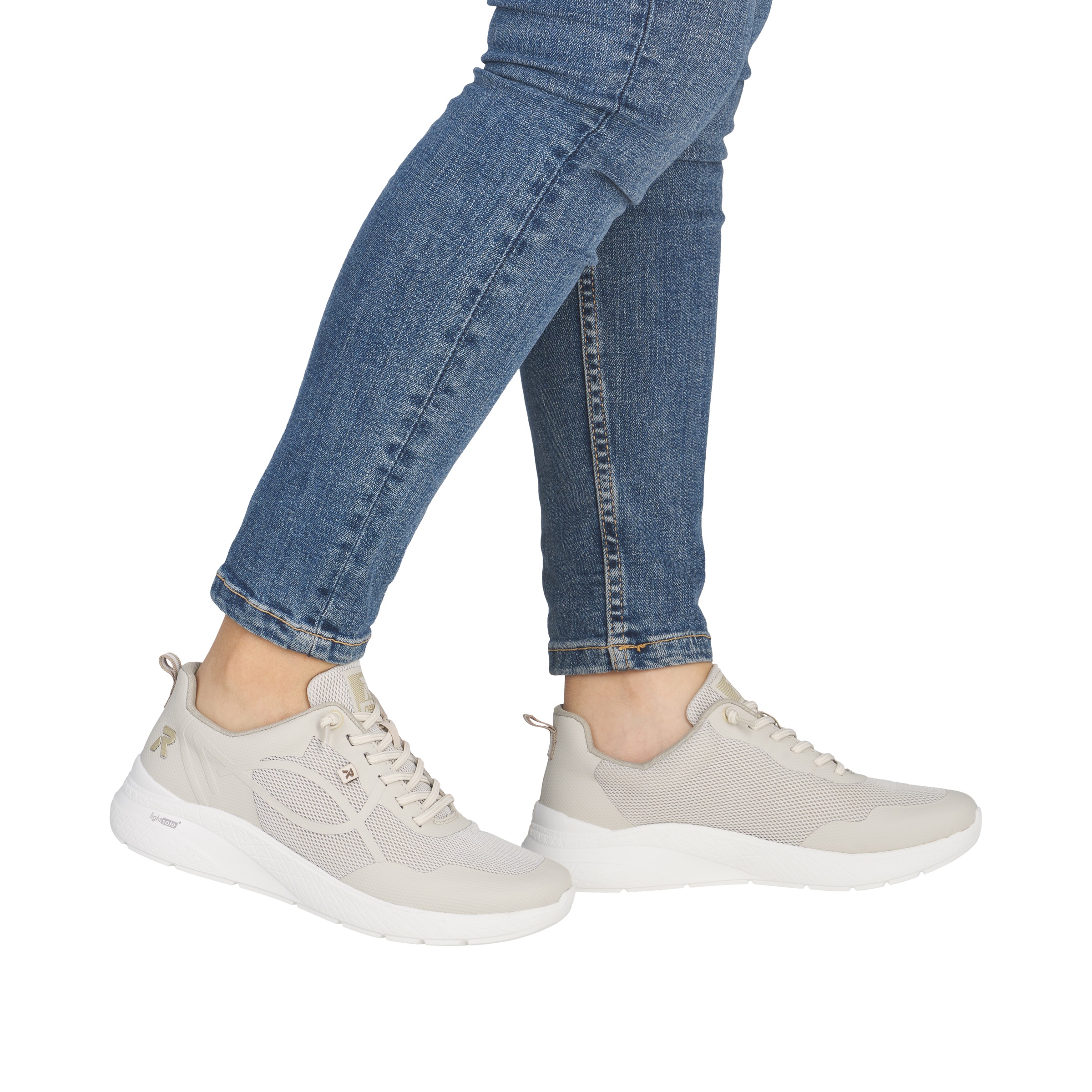 Rieker Slip-On Sneaker  Schlupfschuh, Halbschuh, Freizeitsneaker mit Gummizug