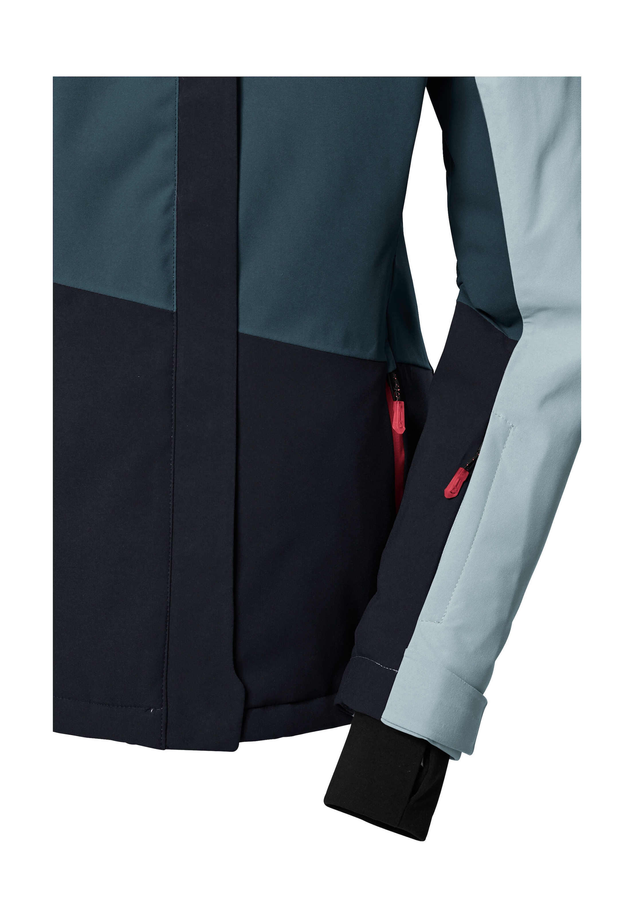 Killtec Skijacke »KSW 67 WMN SKI JCKT«, Damen Skijacke: wasserdicht, atmungsaktiv, abnehmbare Kapuze