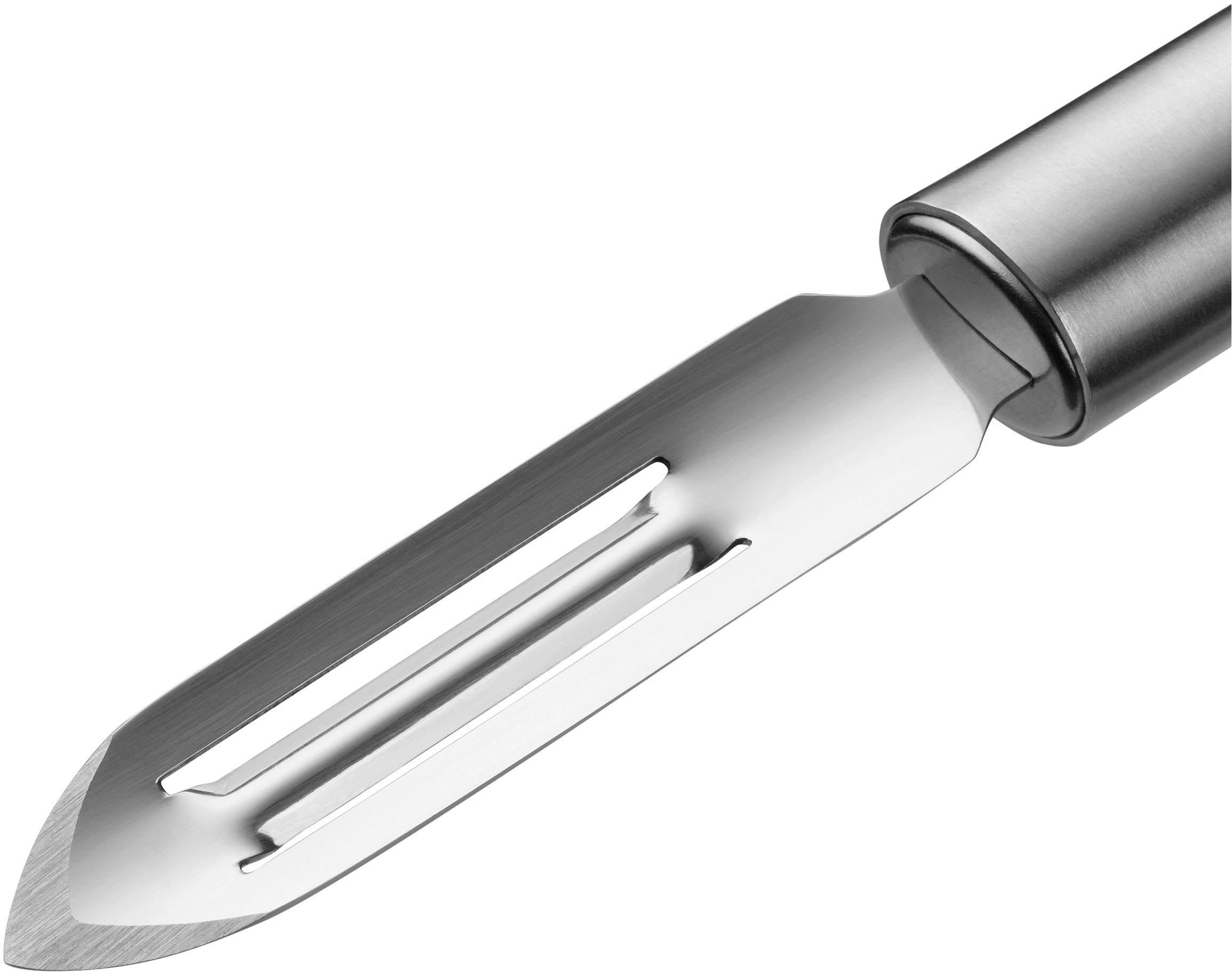 Silit Schälmesser »Classic Line«, (1 tlg.), Gemüseschäler 19 cm, Edelstahl, präzise, Kartoffelaugenentferner