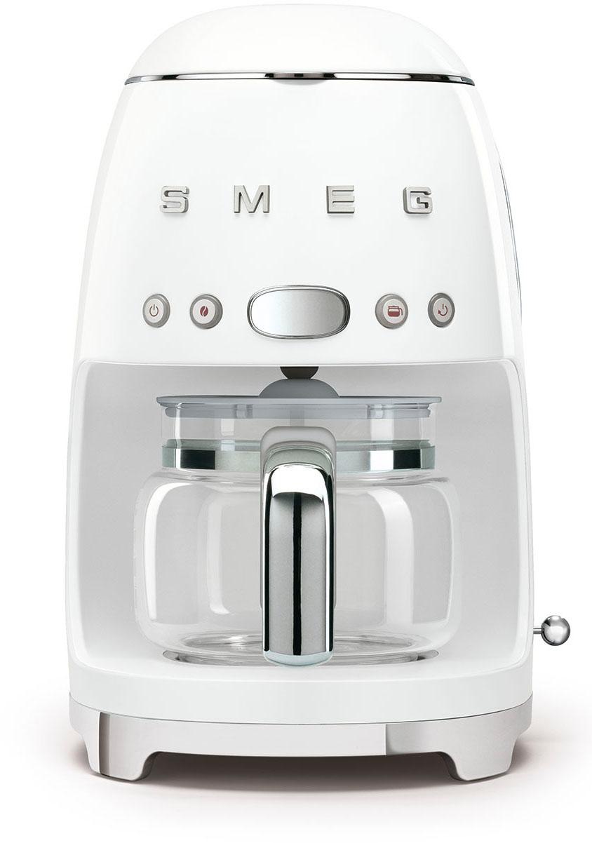 Smeg Filterkaffeemaschine »DCF02WHEU«, 1,4 l Kaffeekanne, Papierfilter, 1x4, inkl. Permanentfilter