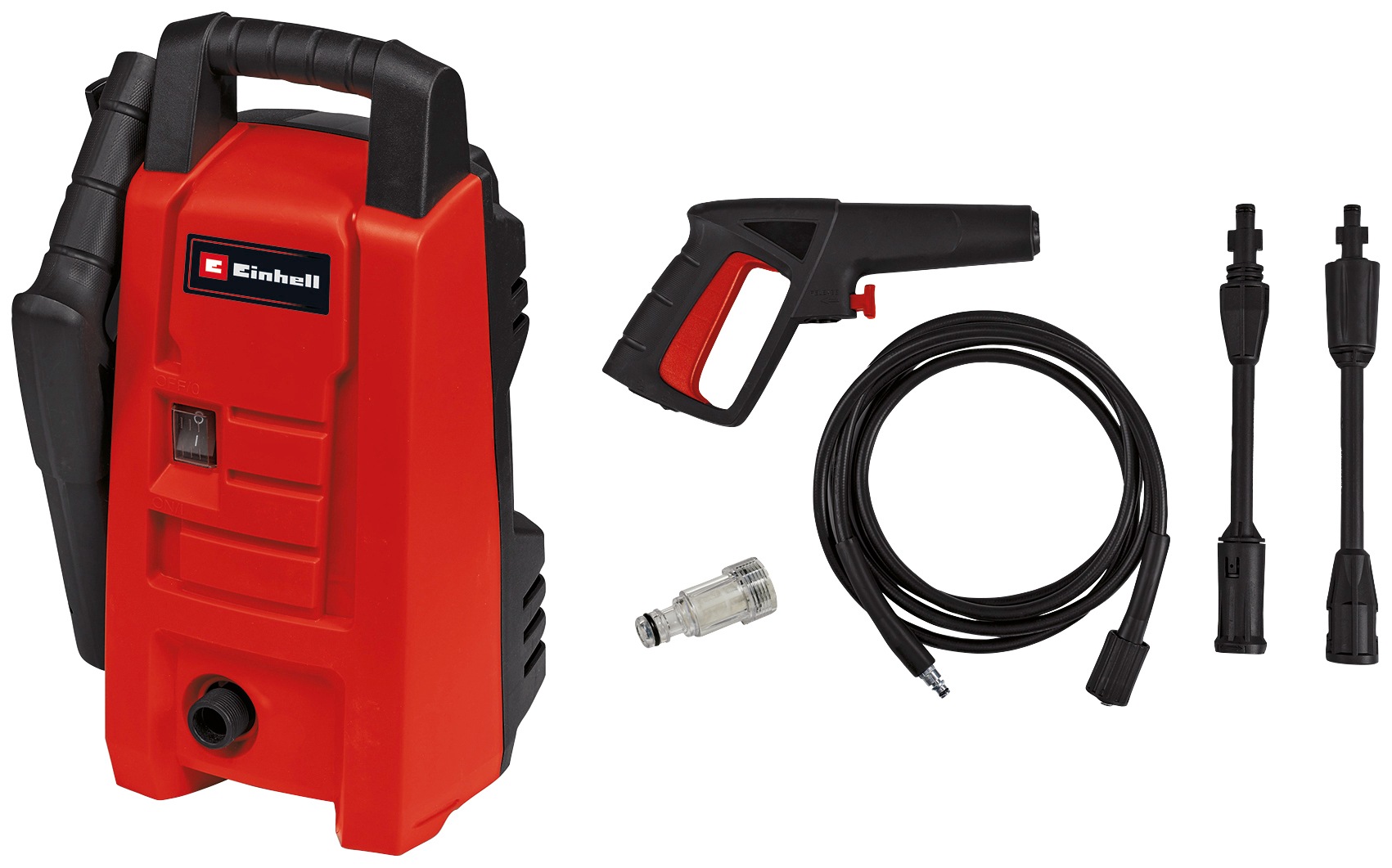 Einhell Hochdruckreiniger »TC-HP 90«, (8 tlg.)