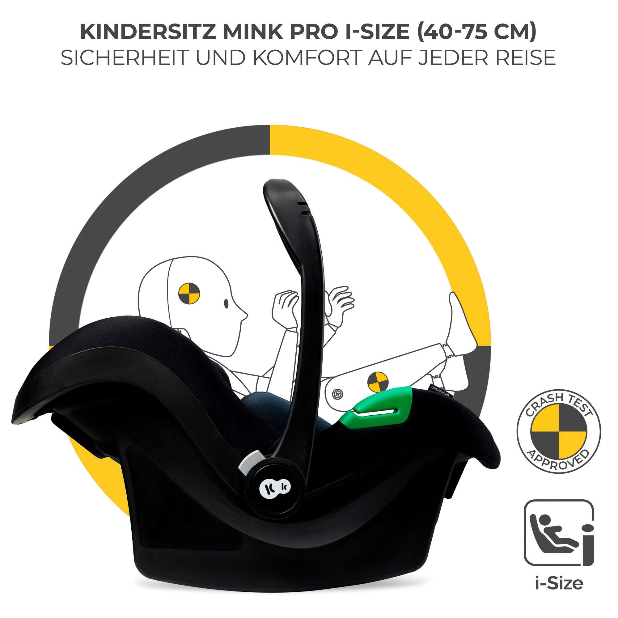 Kinderkraft Kombi-Kinderwagen »MOOV 2 4in1 AIR«, 27 kg, mit Luftreifen