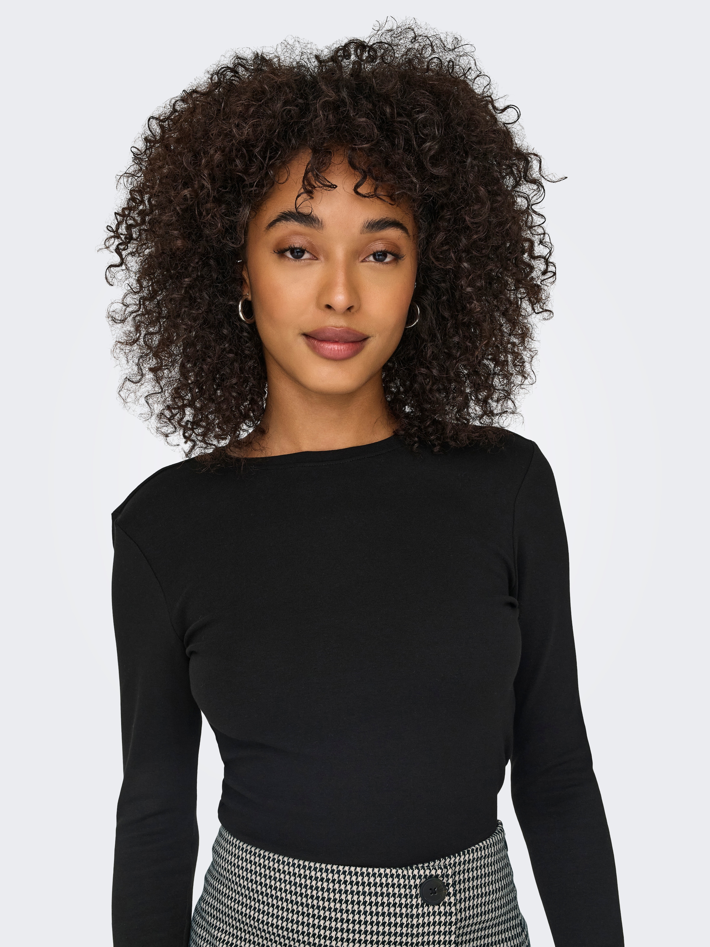ONLY Langarmshirt »ONLRILEY O-NECK L/S TOP JRS«