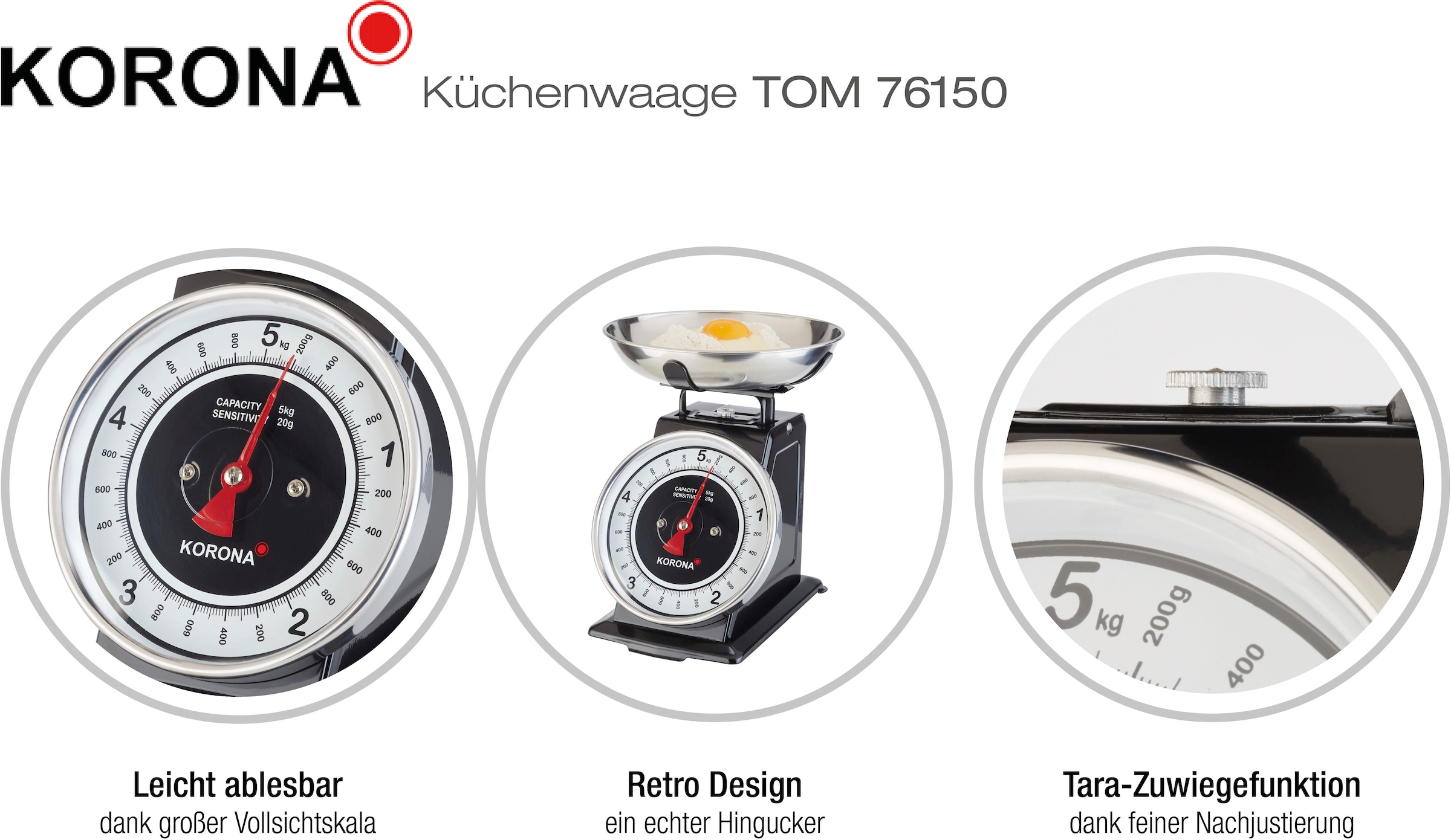 KORONA Küchenwaage »TOM 76150«