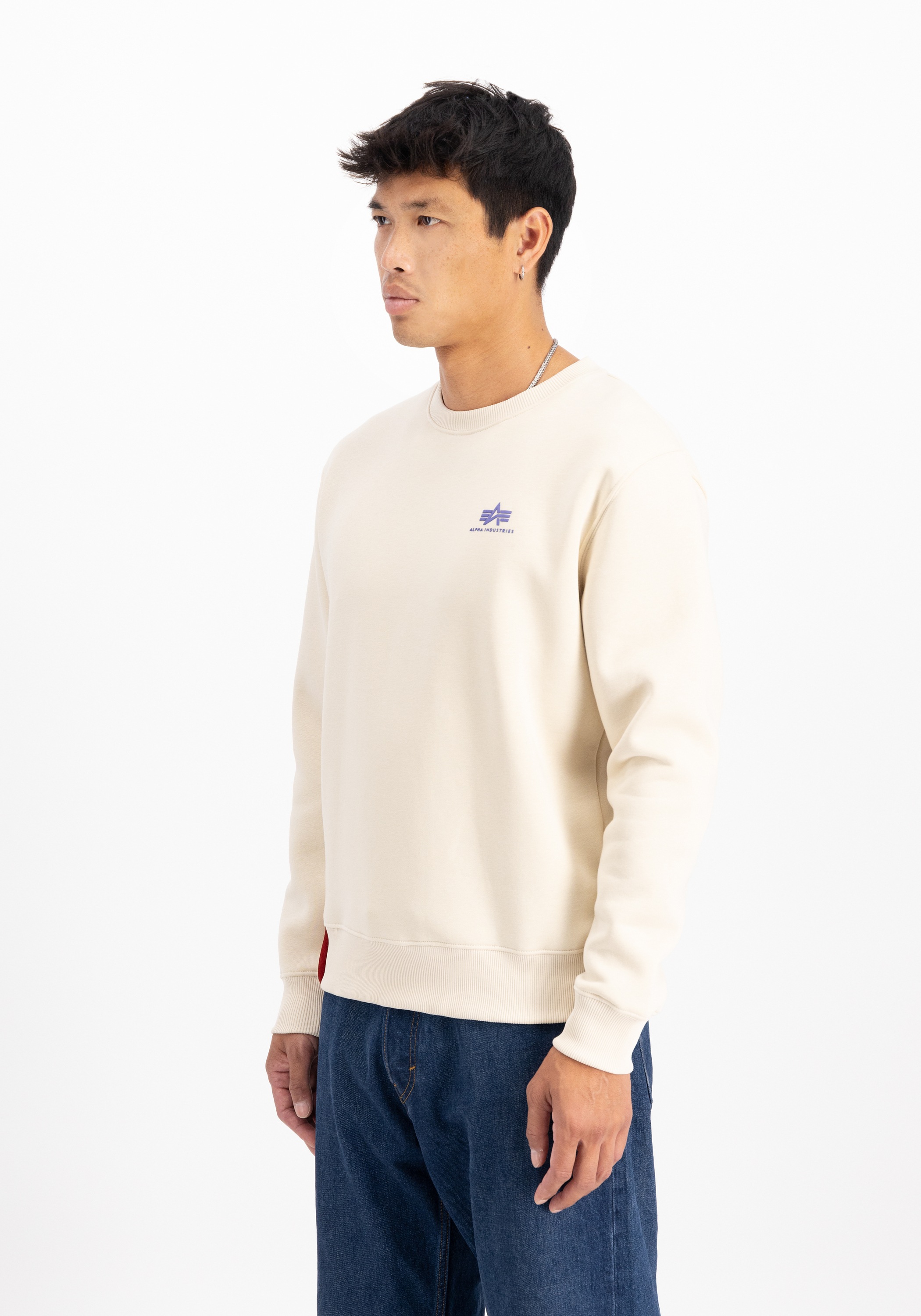 Alpha Industries Sweater »Alpha Industries Men - Sweatshirts Basic Sweater Small Logo«