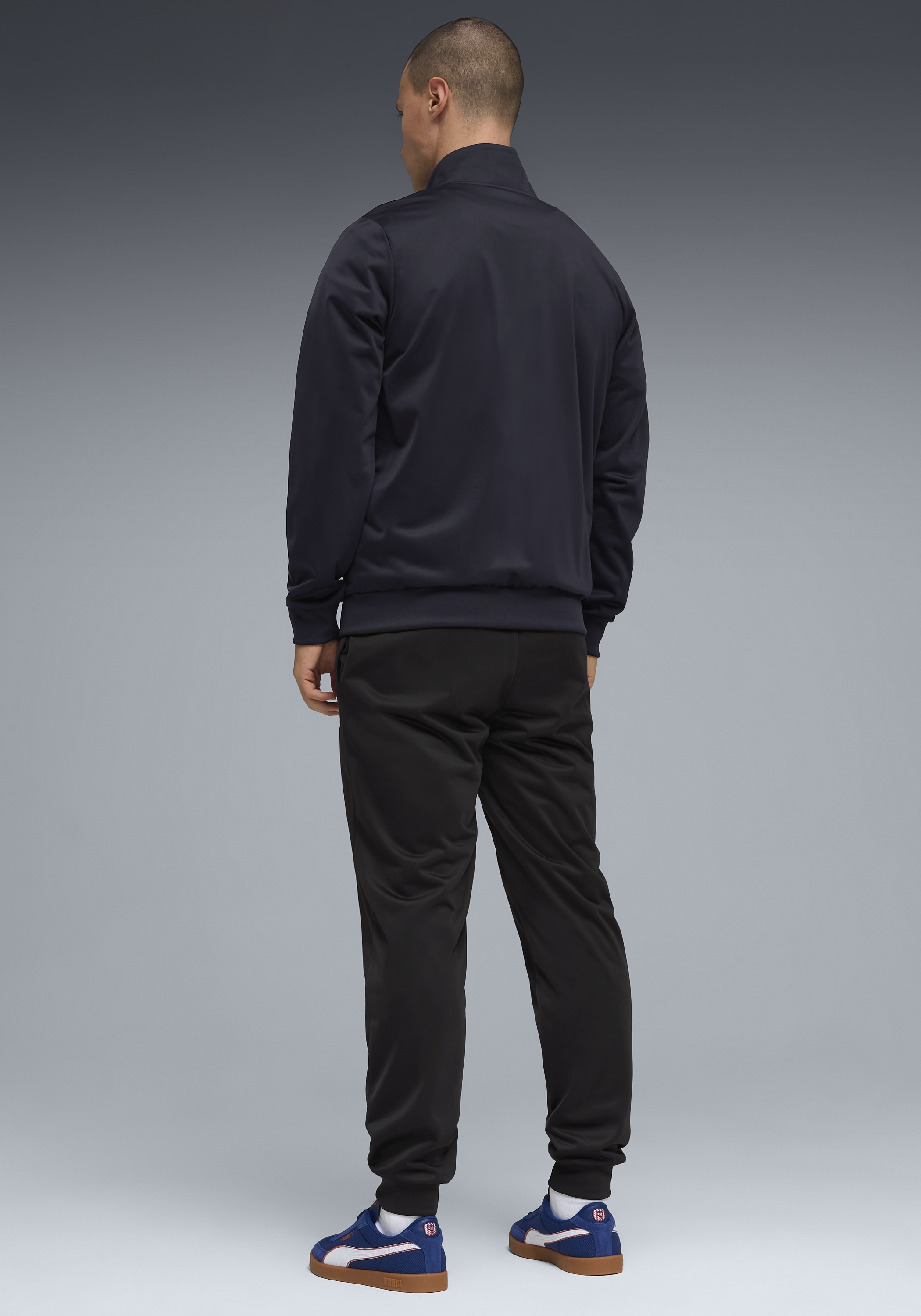 PUMA Trainingsanzug »ESS POLY SUIT« 2 tlg. Regular Fit, ohne Kapuze