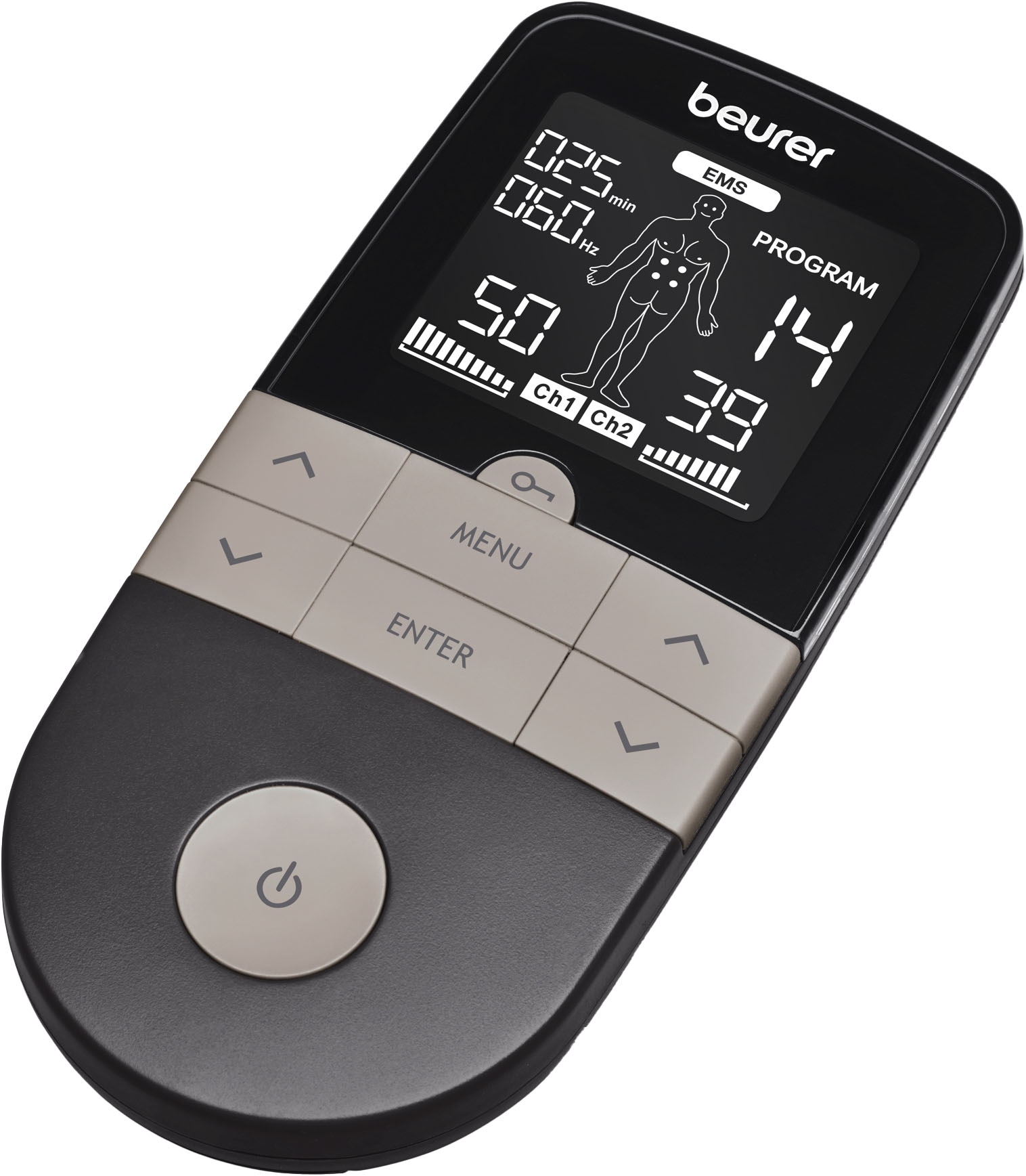 BEURER TENS-EMS-Gerät »Digital EM 1 R Relief+, 3-in-1 Reizstromgerät«, zur Schmerztherapie,...