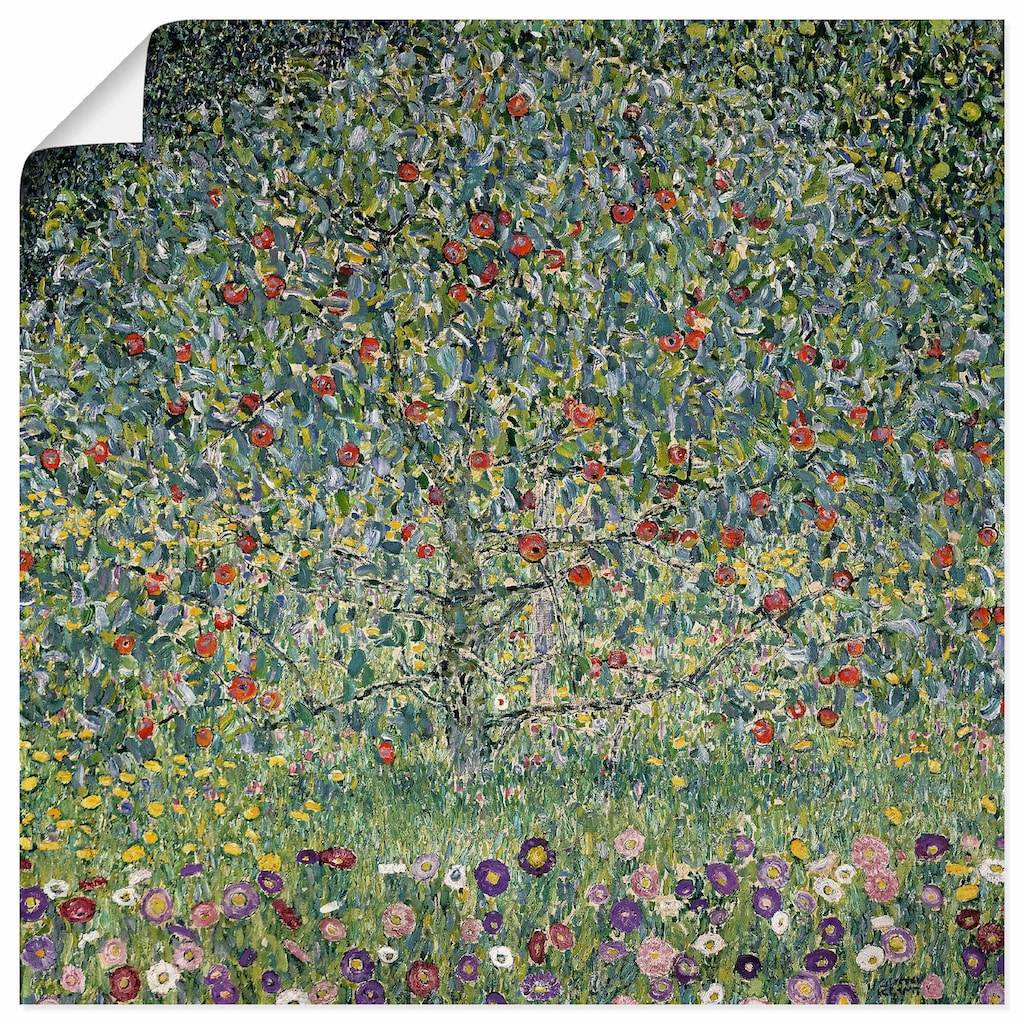 Artland Wandbild »Apfelbaum I. 1912«, Bäume, (1 St.)