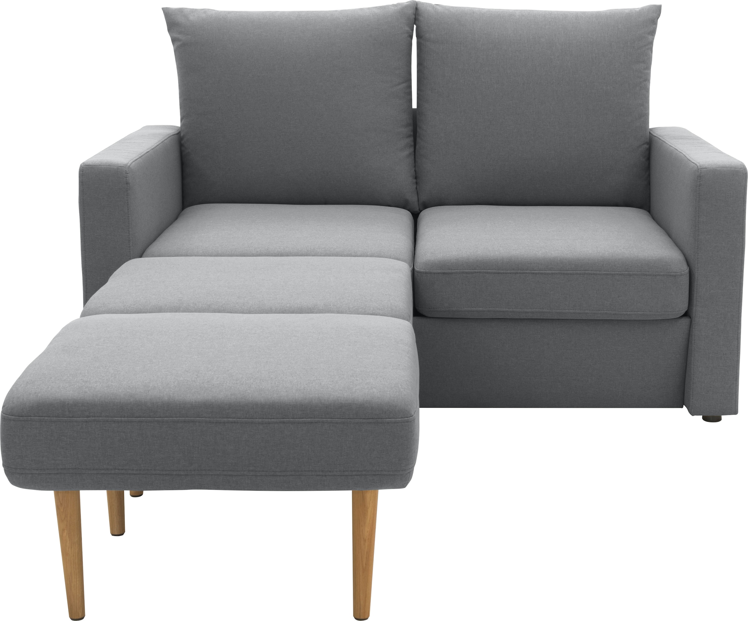 DOMO collection 2-Sitzer »Slunce, Outdoor-Raumwunder« 2-Sitzer inkl. 2 Hocker, Outdoor geeignet