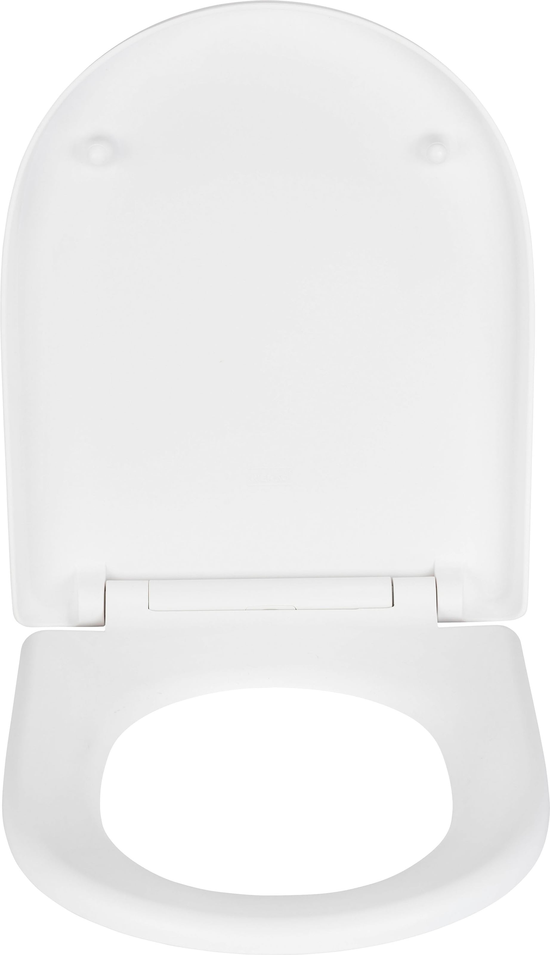 WENKO WC-Sitz »Exclusive Nr. 4«, weiß Matt, aus antibakteriellem Duroplast