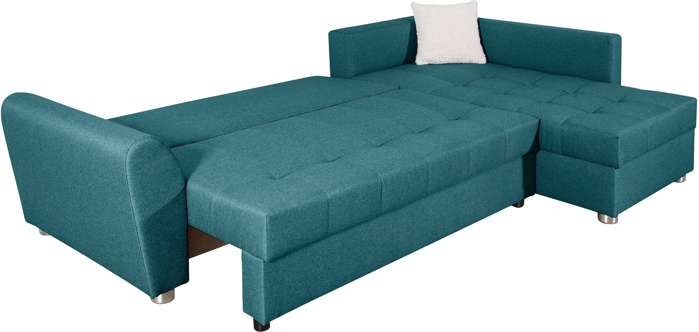 COLLECTION AB Ecksofa »JANA XL-Sofa L-Form«, inkl. Bettfunktion, Bettkasten und Bonnelfederkern