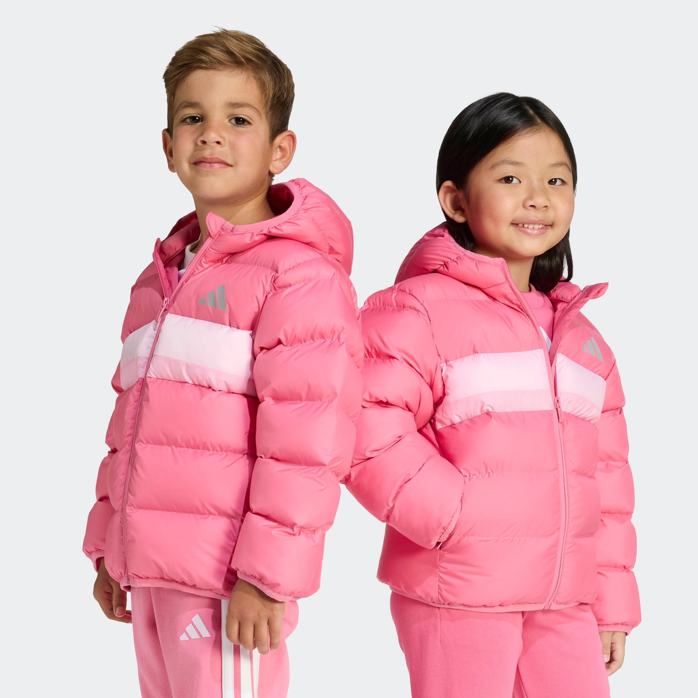 adidas Sportswear Steppjacke »KUNSTDAUNEN KINDER« für Kinder, mit Reißverschluss