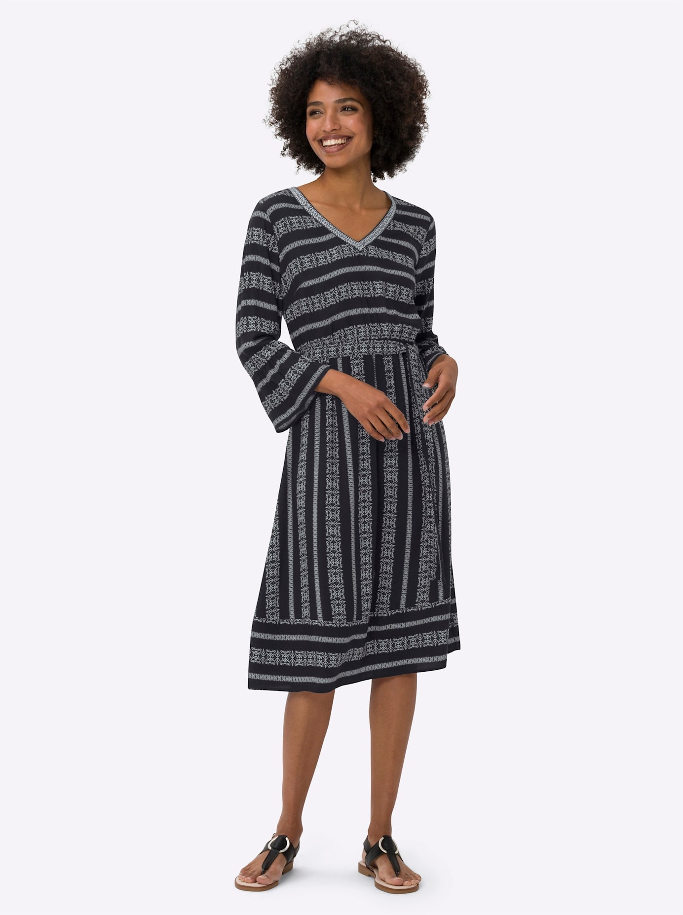 heine Druckkleid »Kleid«