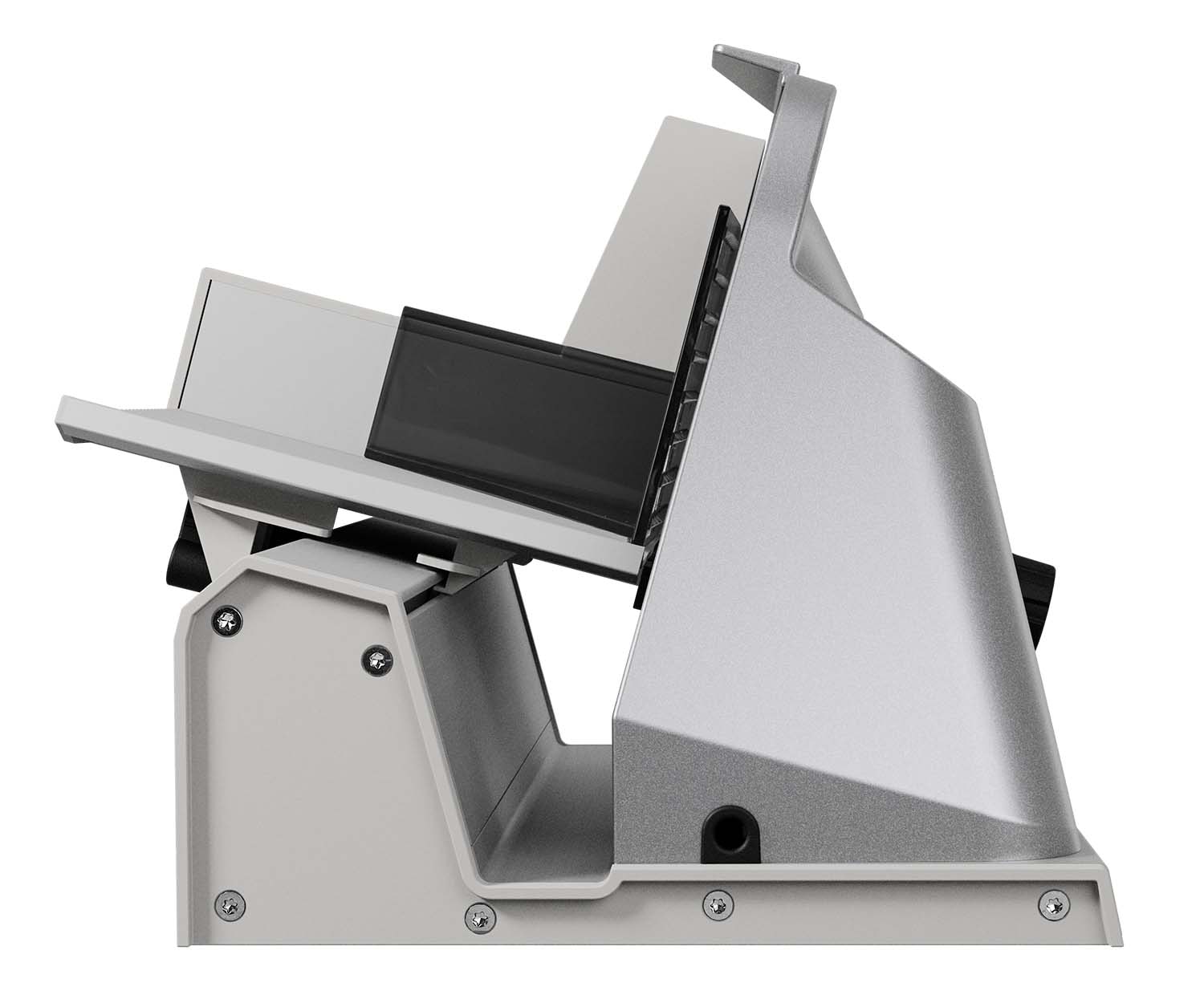 ritter Allesschneider »tondo 13«, 170 W, Einzigartiger Motorkopf, extra großes Messer 19 cm ∅, Kondensatormotor