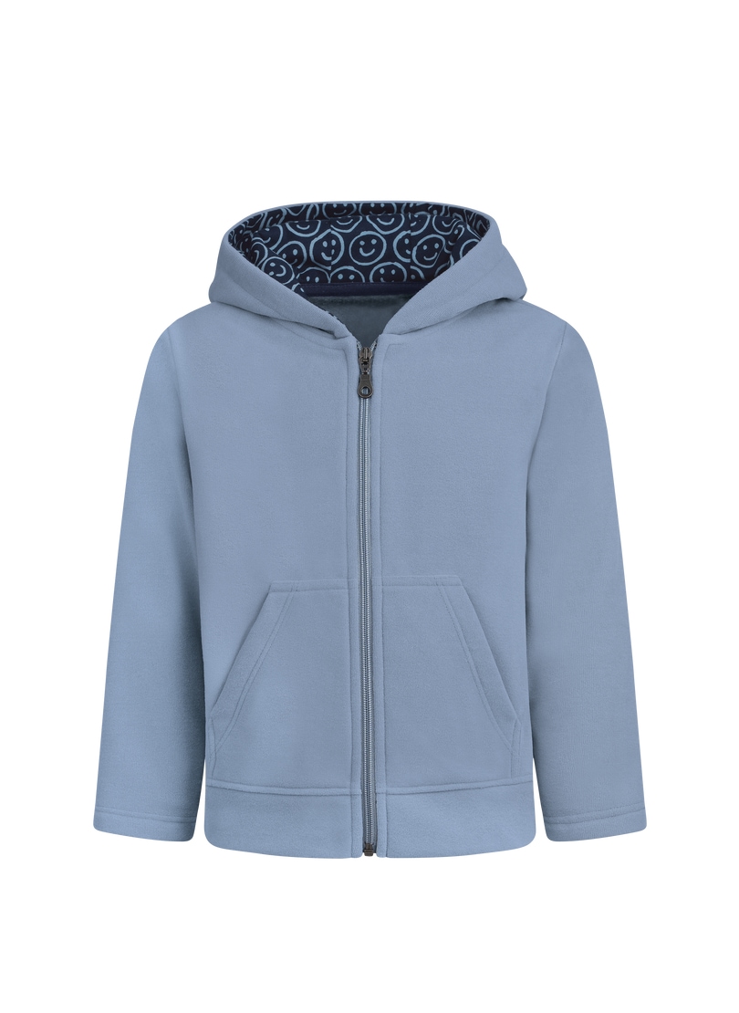 Fleecejacke »TRIGEMA Fleece-Jacke mit Kapuze«, (1 St.)