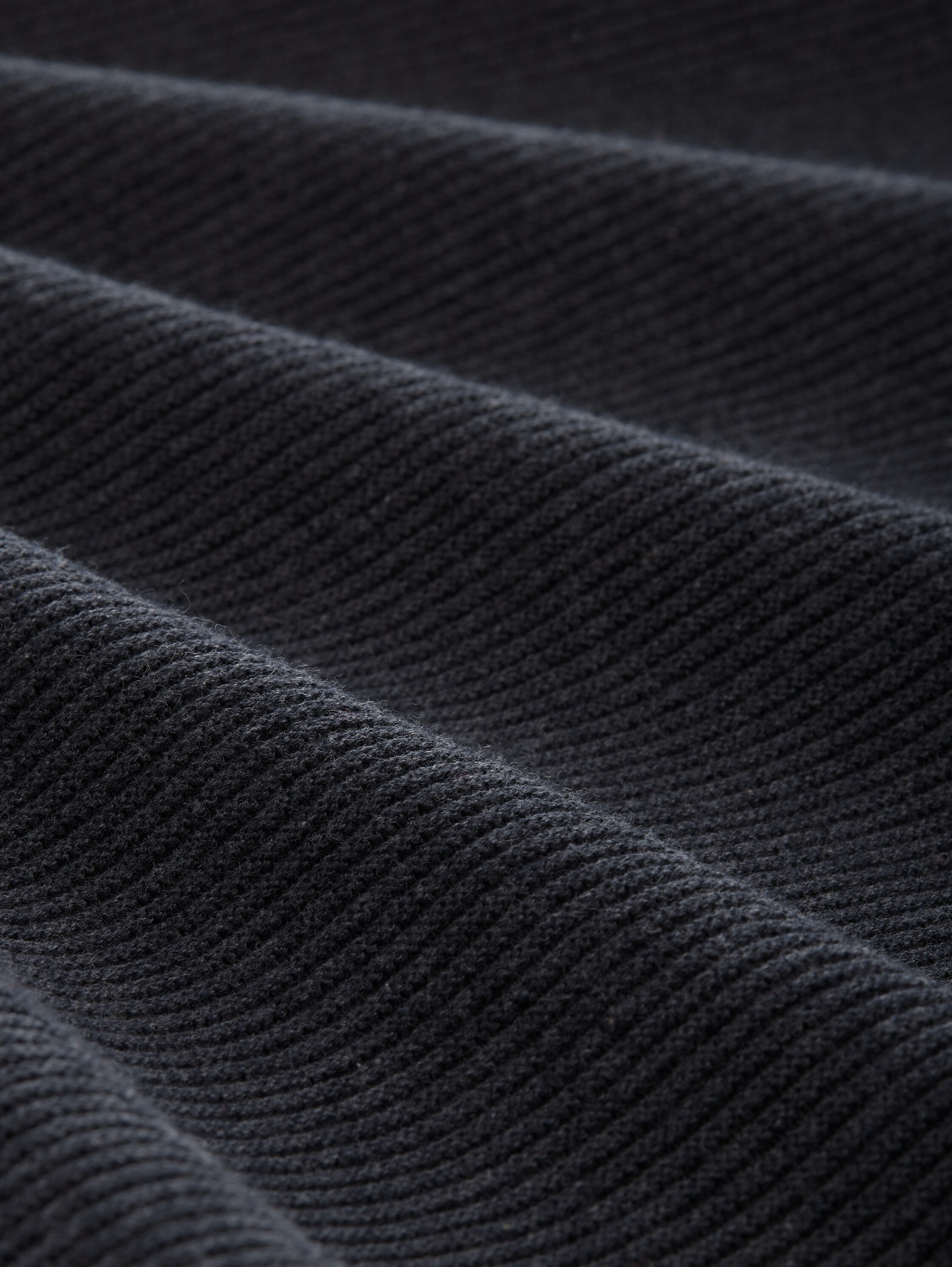 TOM TAILOR Longstrickjacke, aus Rippstrick mit aufgesetzten Taschen