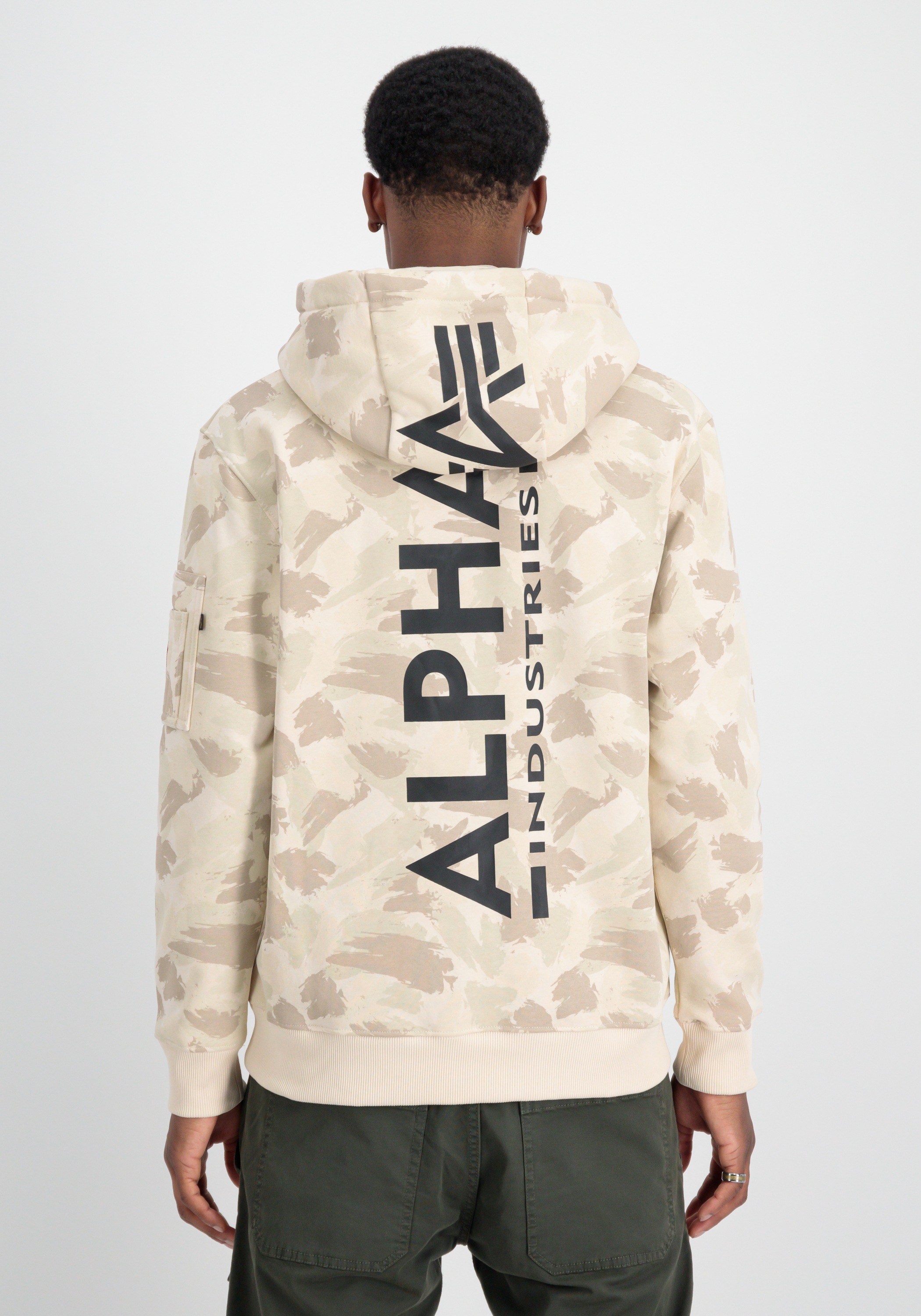 Alpha Industries Hoodie »Alpha Industries Men - Hoodies Backprint Hoodie Camo«