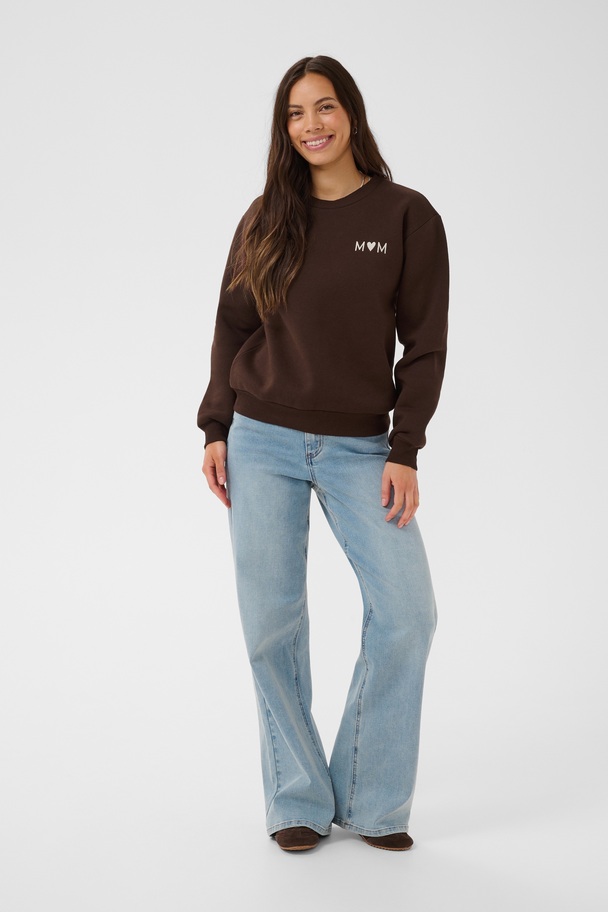 KAFFE Strickpullover »Sweatshirt KAmom«