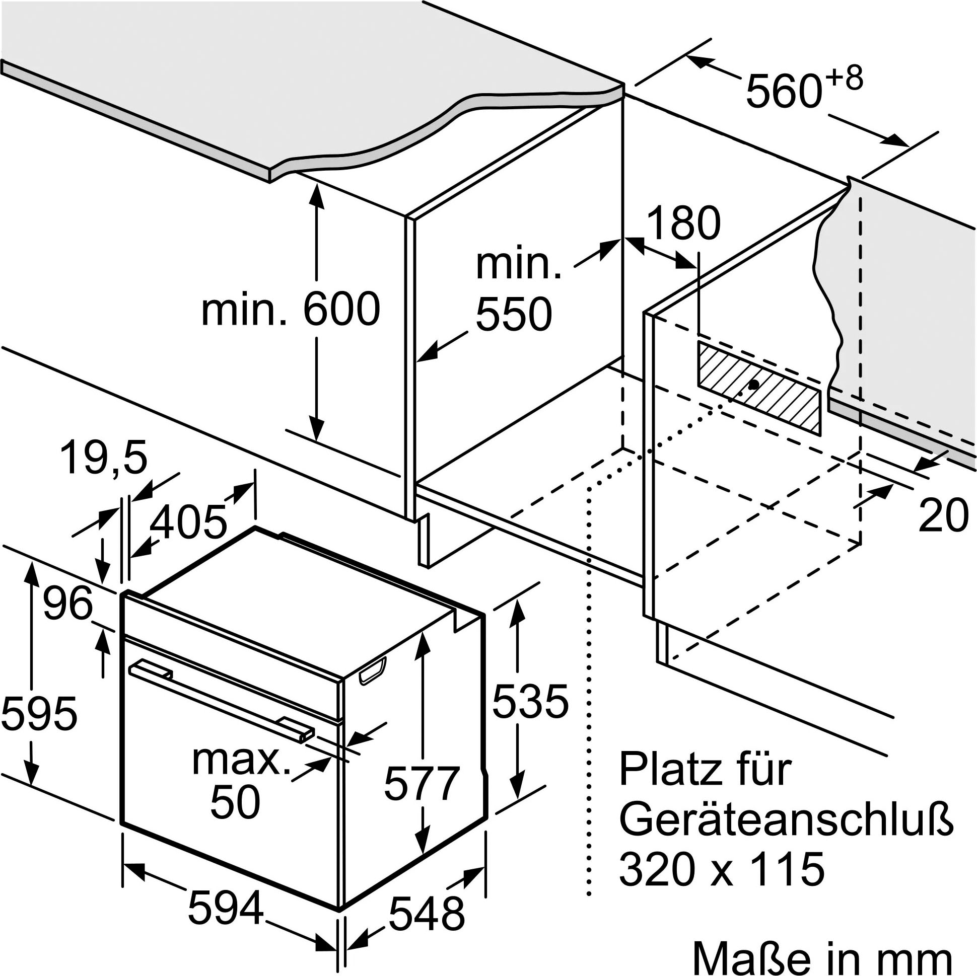 NEFF Backofen N 30 »B2CCJ7HK0«, mit Teleskopauszug mit Stoppfunktion, Pyrolyse-Selbstreinigung