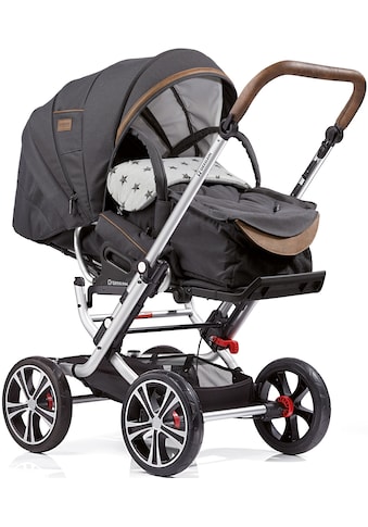 Kombi-Kinderwagen »F10 Air+, eloxiert/tabak, anthrazit/Sterne grau«