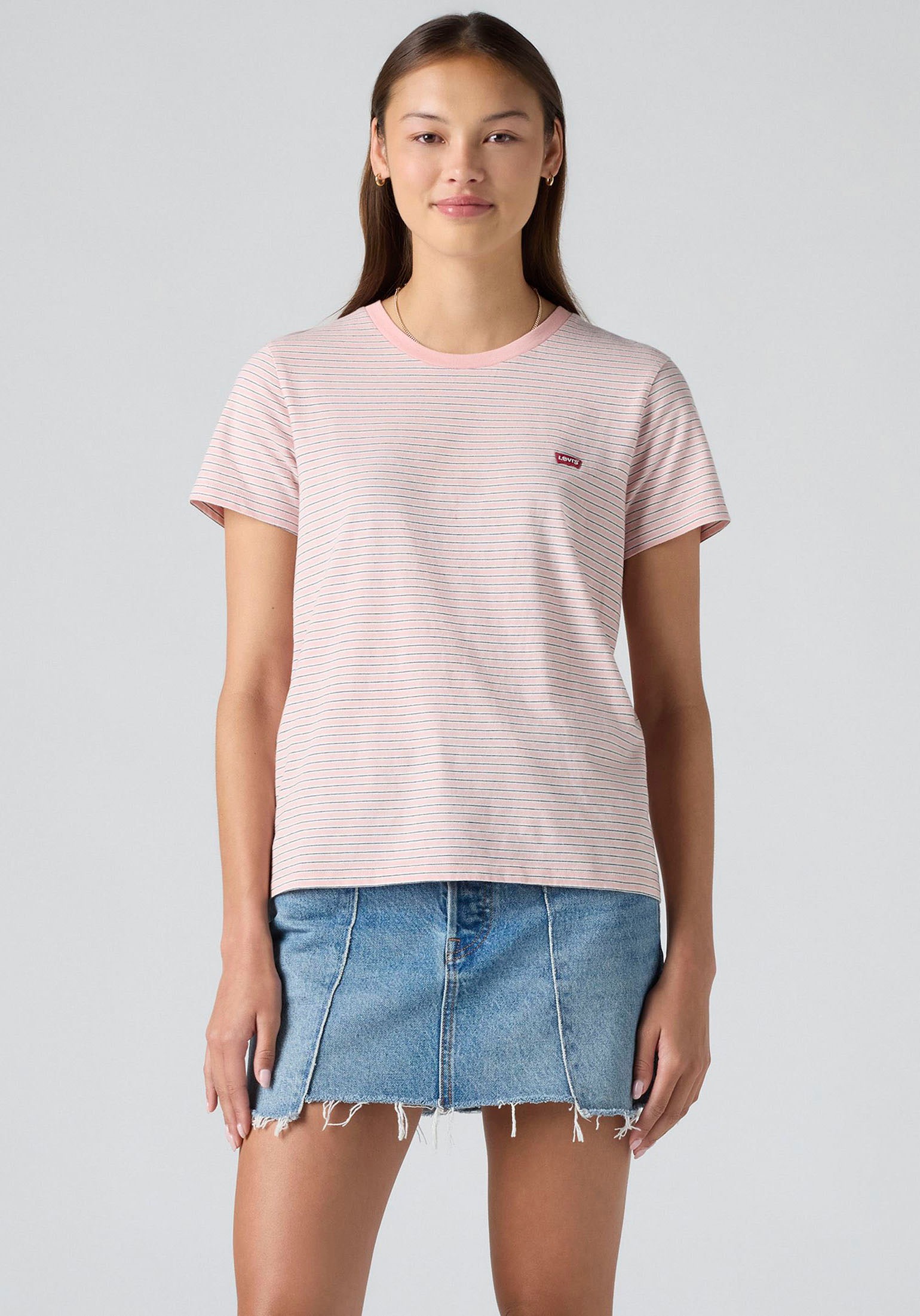 Levi's® T-Shirt »The perfect Tee«, mit kleiner Logo-Stickerei