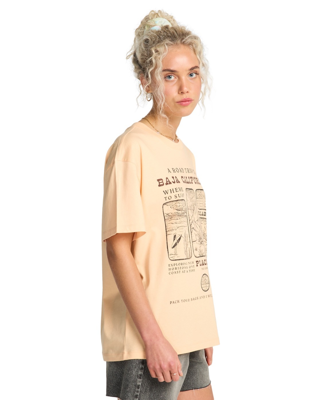 Billabong T-Shirt »Flying To The Moon«