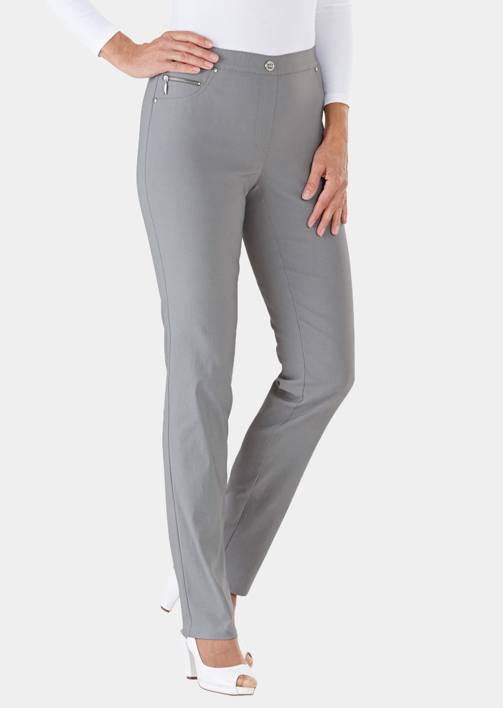 GOLDNER Schlupfhose »Kurzgröße Schmutzabweisende Super-Stretch-Schlupfhose Louisa«