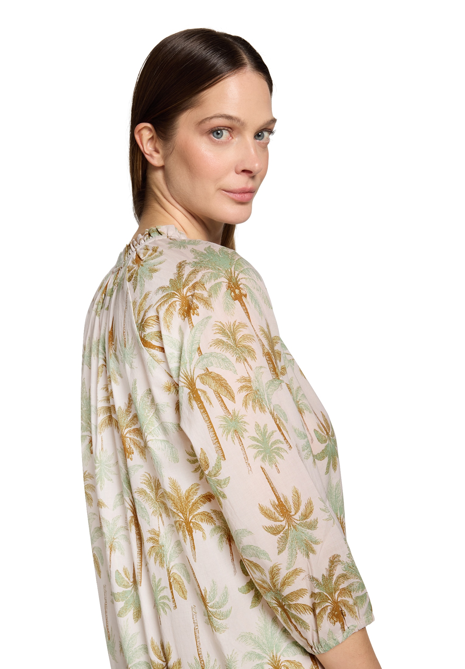 Cartoon Klassische Bluse »Casual-Bluse mit Raffung«