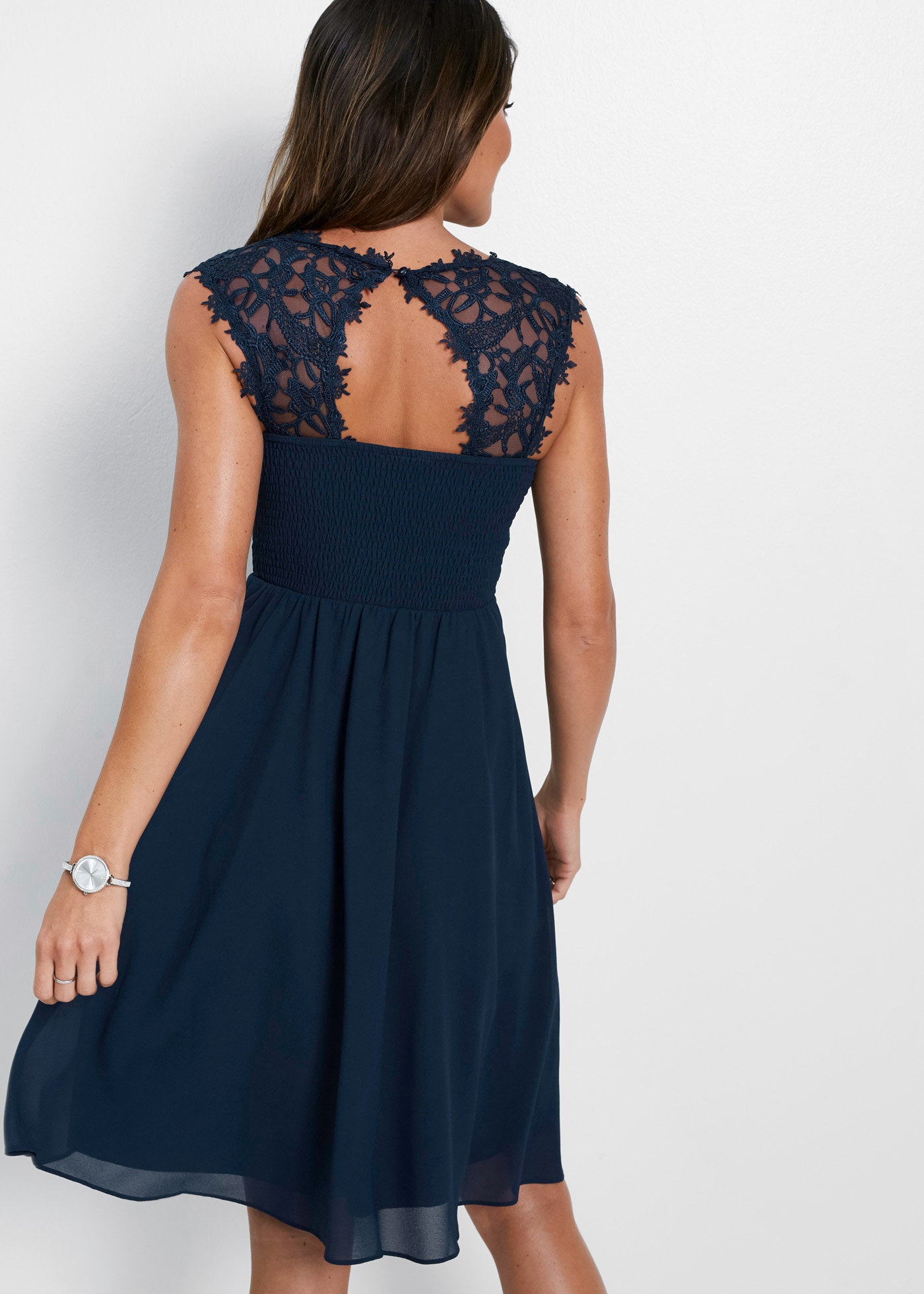 bonprix Minikleid »Minikleid mit Spitze« Minikleid mit Spitze