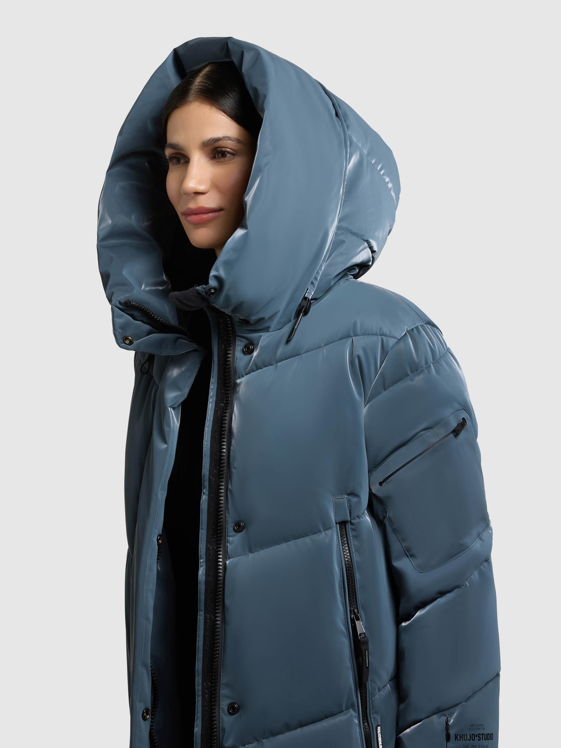 khujo Wintermantel »Wintermantel Pulset Shiny«