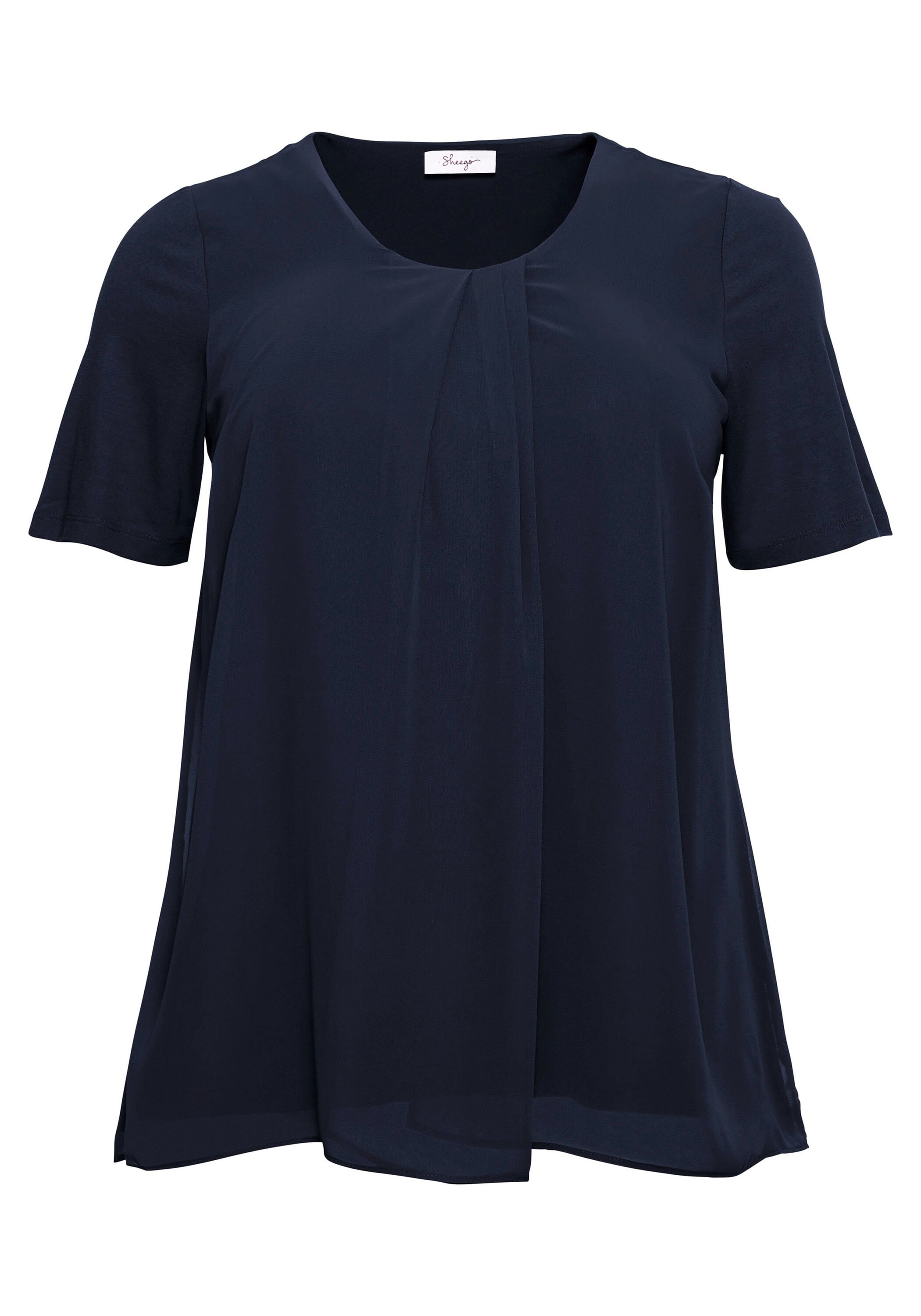 Sheego Blusenshirt »Blusenshirt im Lagenlook«, im Lagenlook