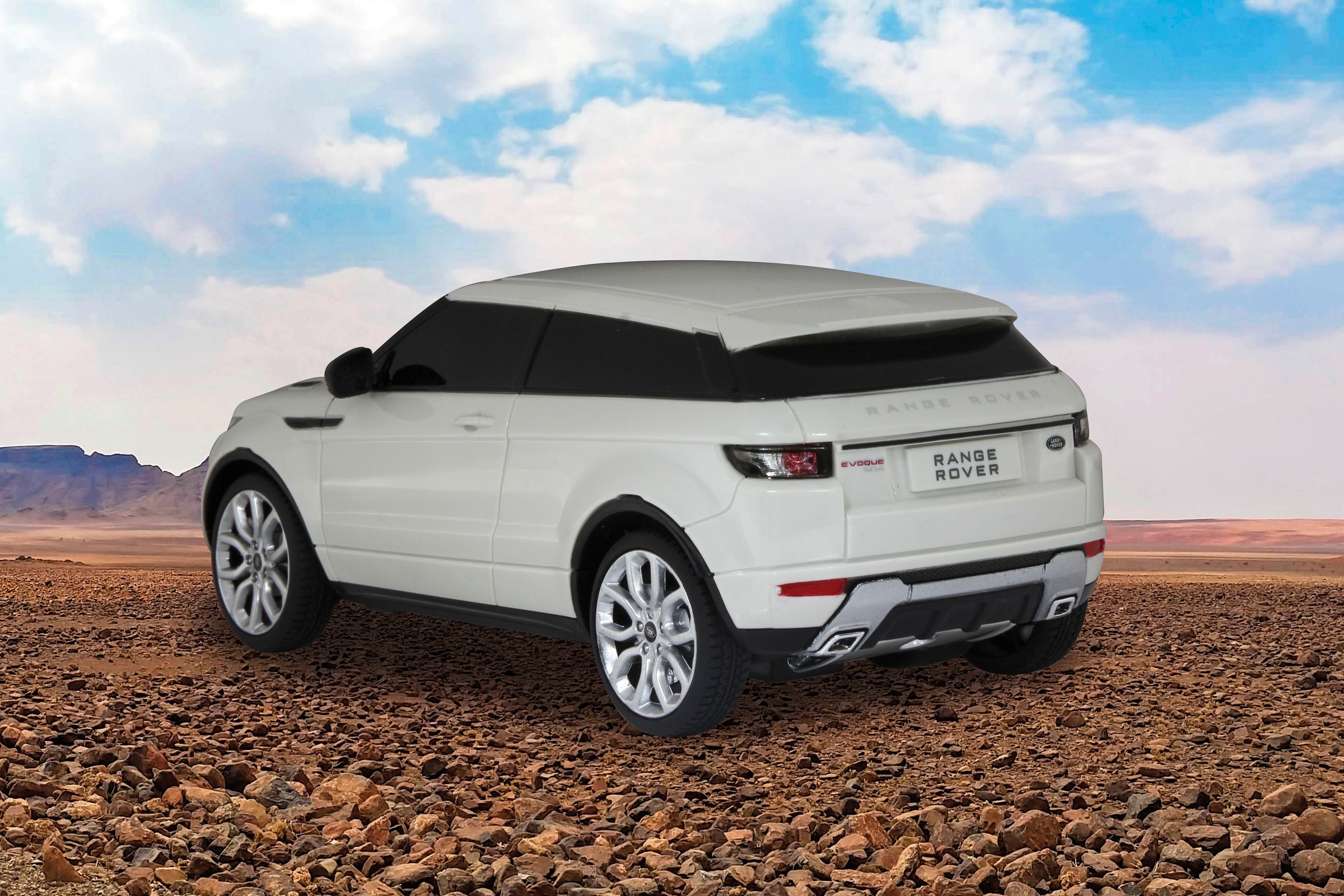 Jamara RC-Auto »Deluxe Cars, Range Rover Evoque, 1:24, weiss, 2,4GHz«